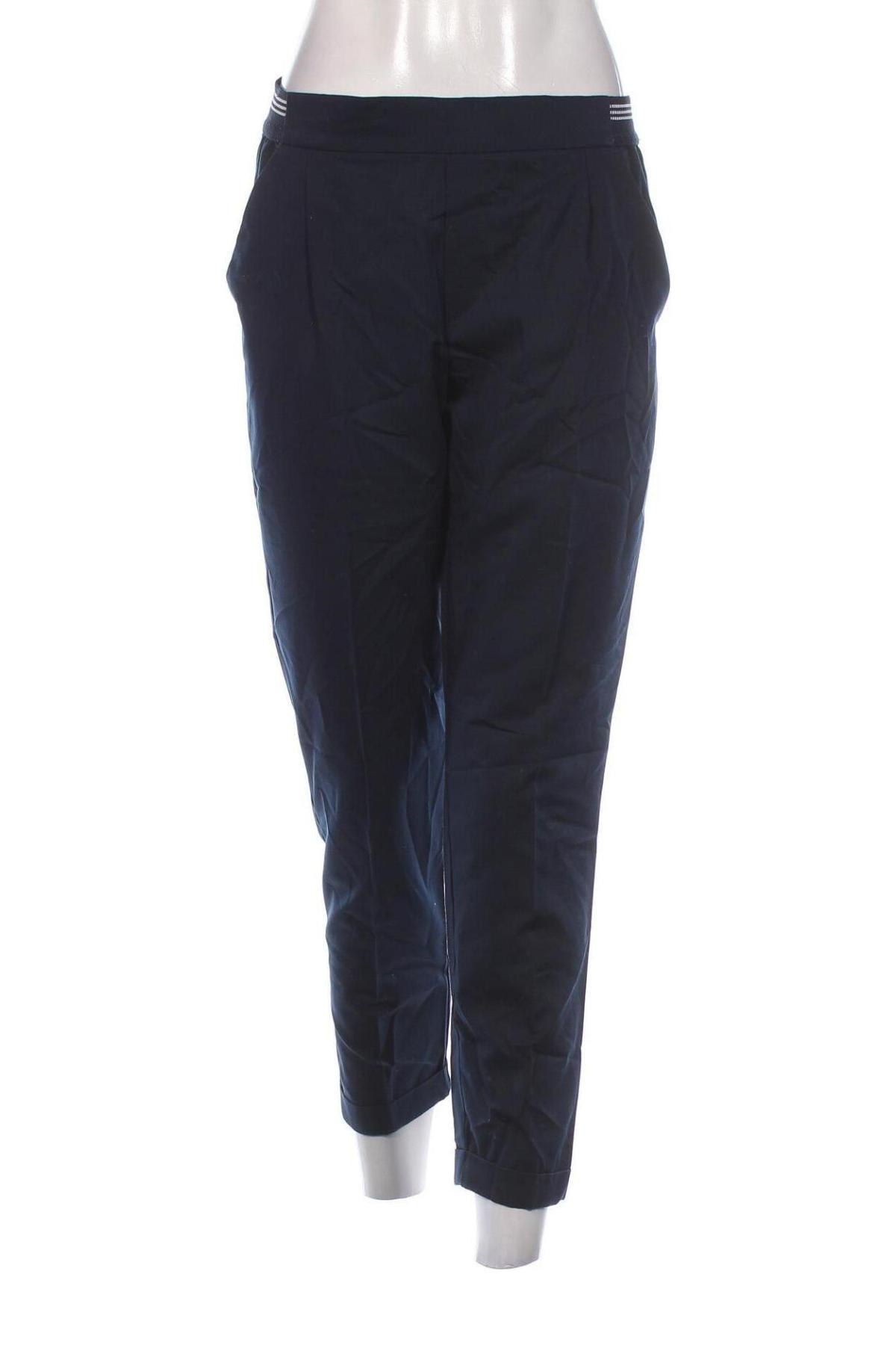 Pantaloni de femei Zara Trafaluc, Mărime M, Culoare Albastru, Preț 88,99 Lei