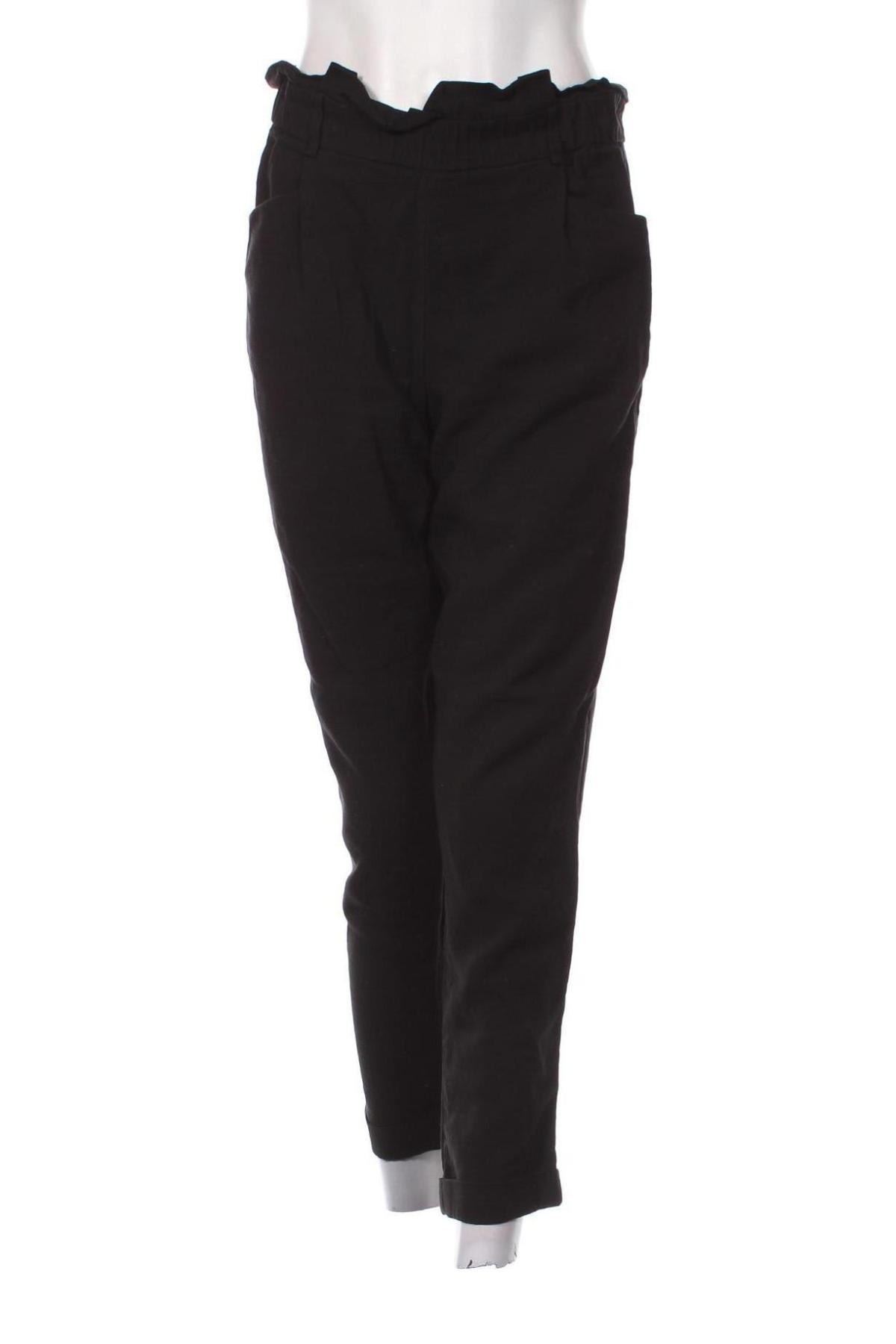 Pantaloni de femei Zara Trafaluc, Mărime M, Culoare Negru, Preț 41,99 Lei