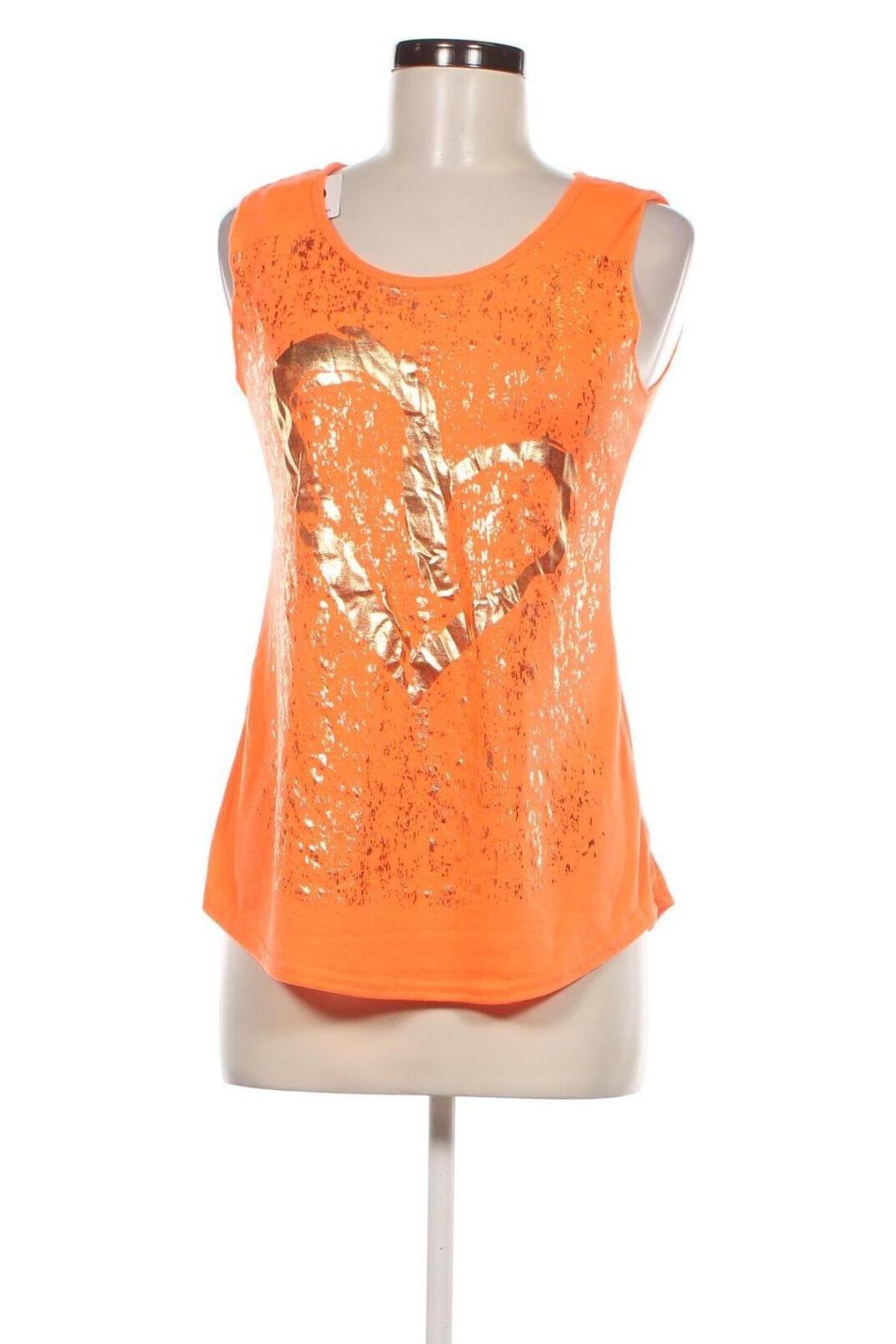 Damentop, Größe S, Farbe Orange, Preis € 6,49