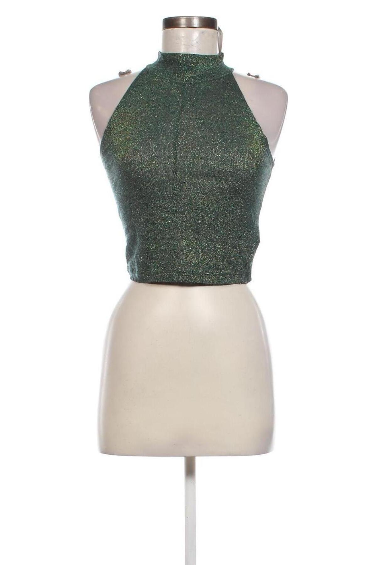 Tricou de damă Gina Tricot, Mărime S, Culoare Verde, Preț 28,99 Lei