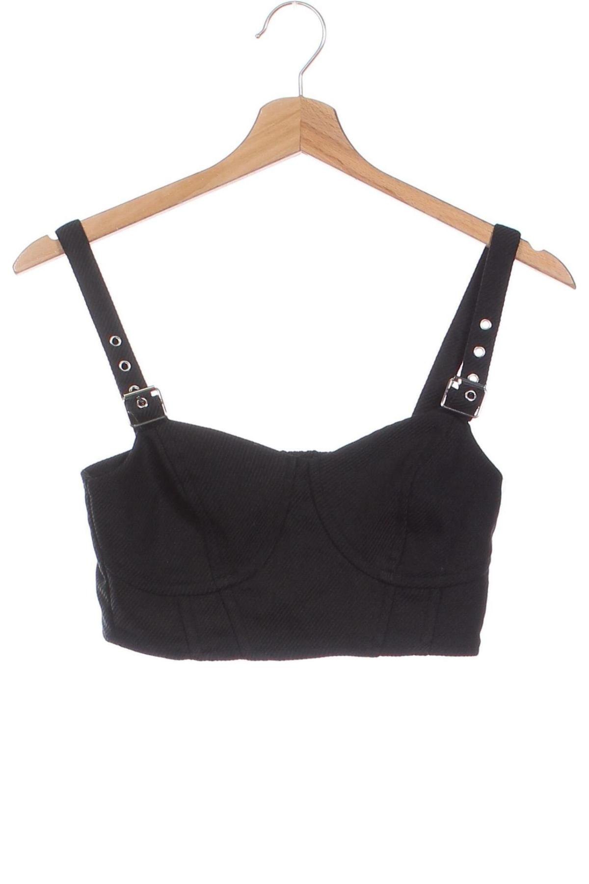 Damentop H&M Divided, Größe S, Farbe Schwarz, Preis 8,68 €