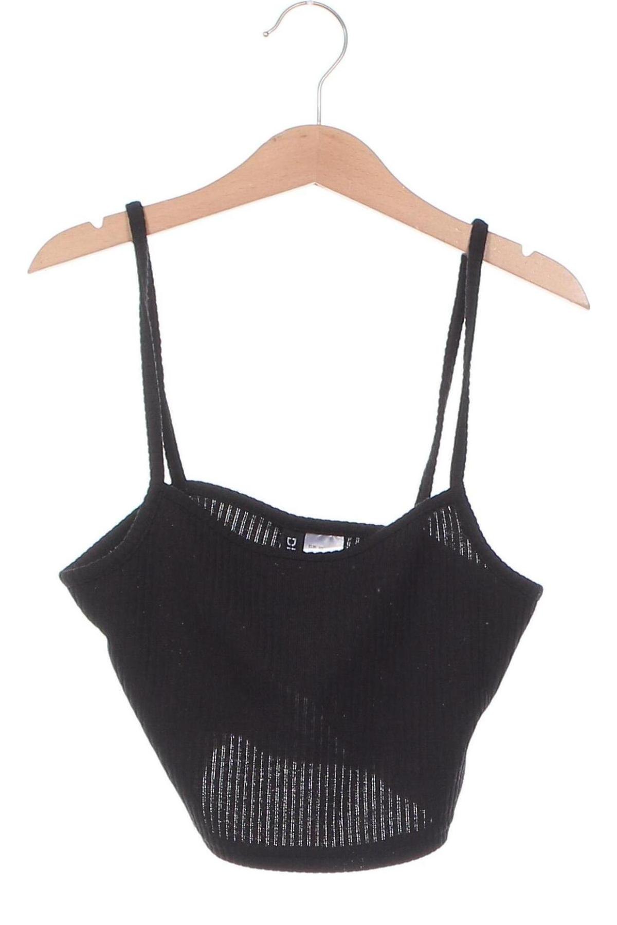 Damentop H&M Divided, Größe XS, Farbe Schwarz, Preis 5,49 €