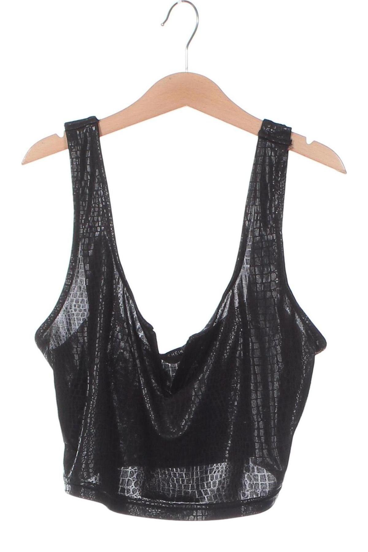 Damentop SHEIN, Größe XS, Farbe Schwarz, Preis 8,68 €