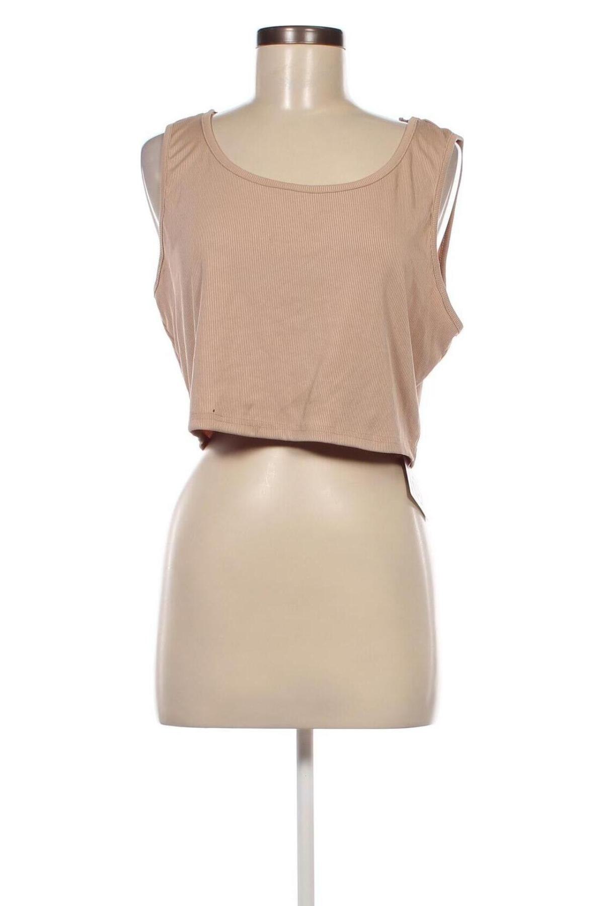 Damentop SHEIN, Größe XXL, Farbe Beige, Preis 8,99 €