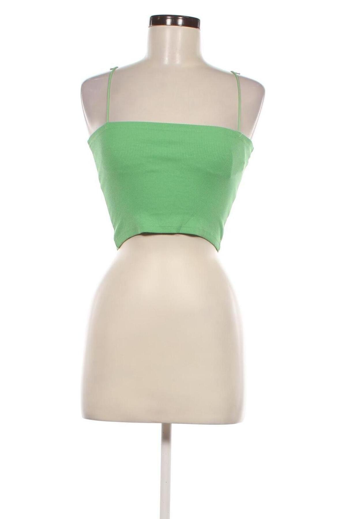 Tricou de damă Zara, Mărime M, Culoare Verde, Preț 36,99 Lei