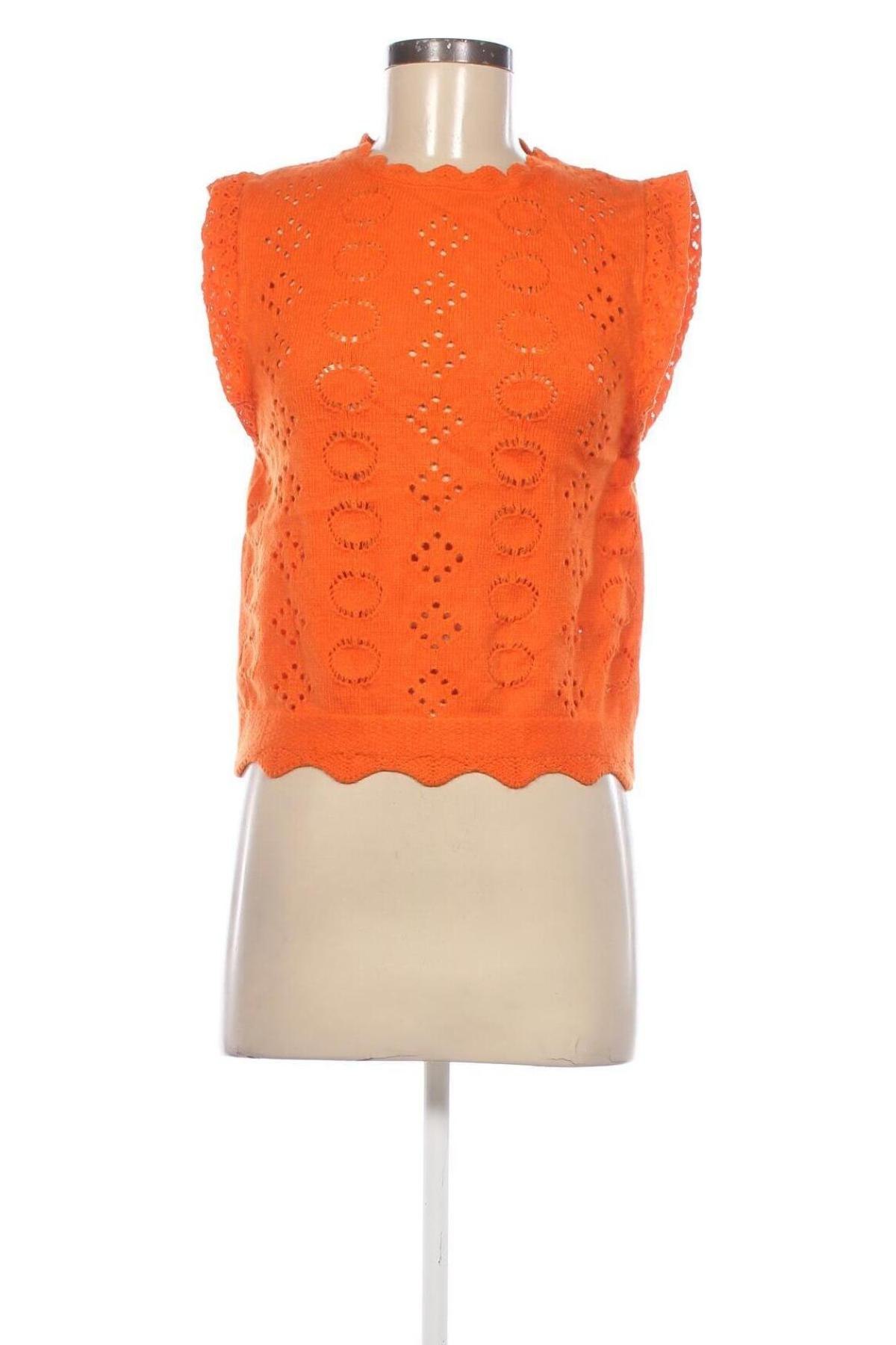 Damenpullover, Größe S, Farbe Orange, Preis € 7,49