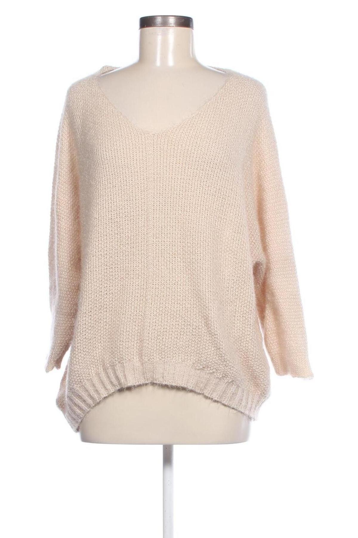 Damenpullover, Größe XXL, Farbe Beige, Preis 11,49 €