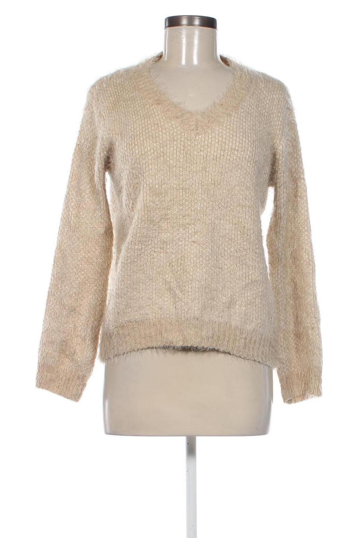 Damenpullover, Größe M, Farbe Beige, Preis 11,49 €