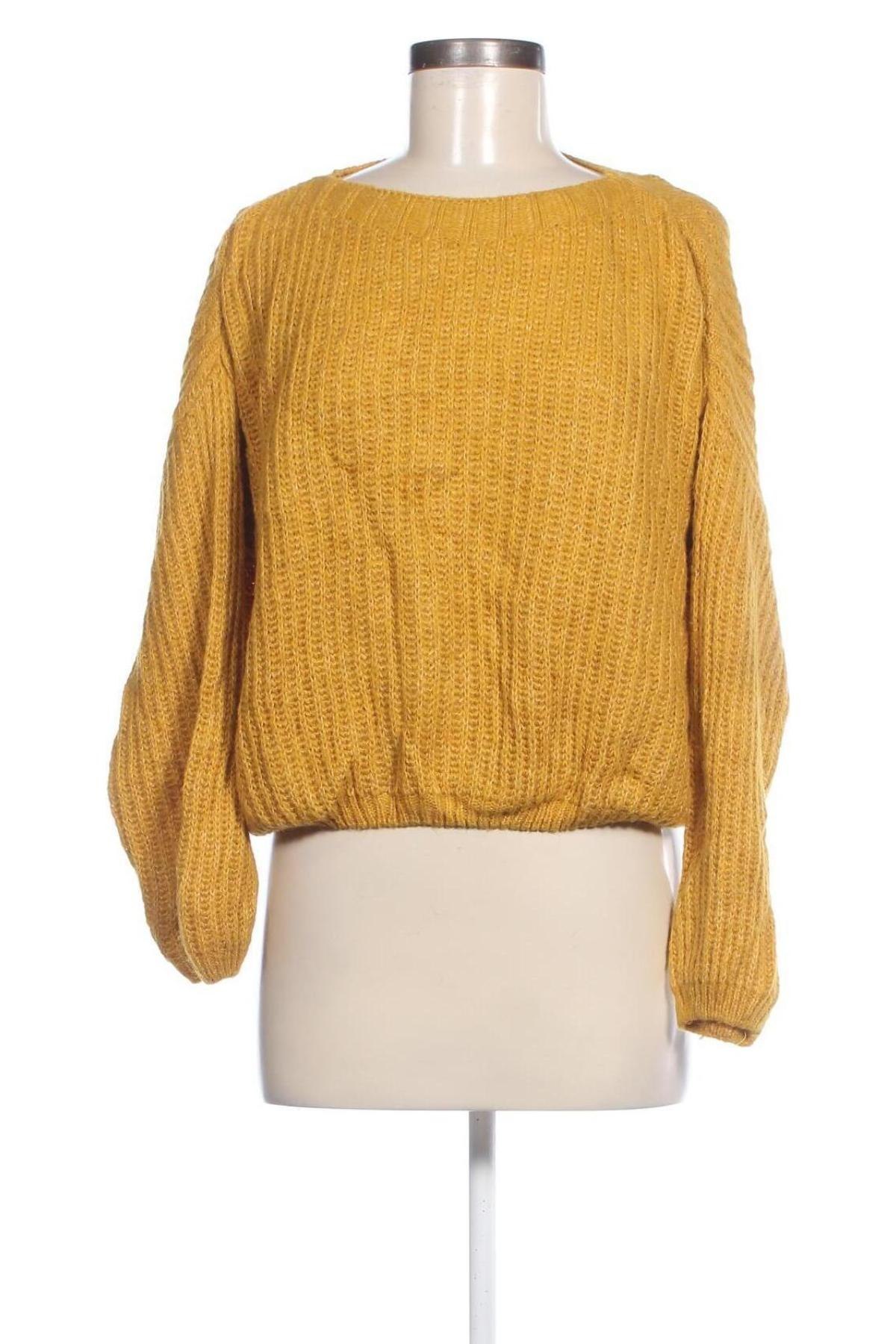 Damenpullover, Größe M, Farbe Gelb, Preis € 10,49