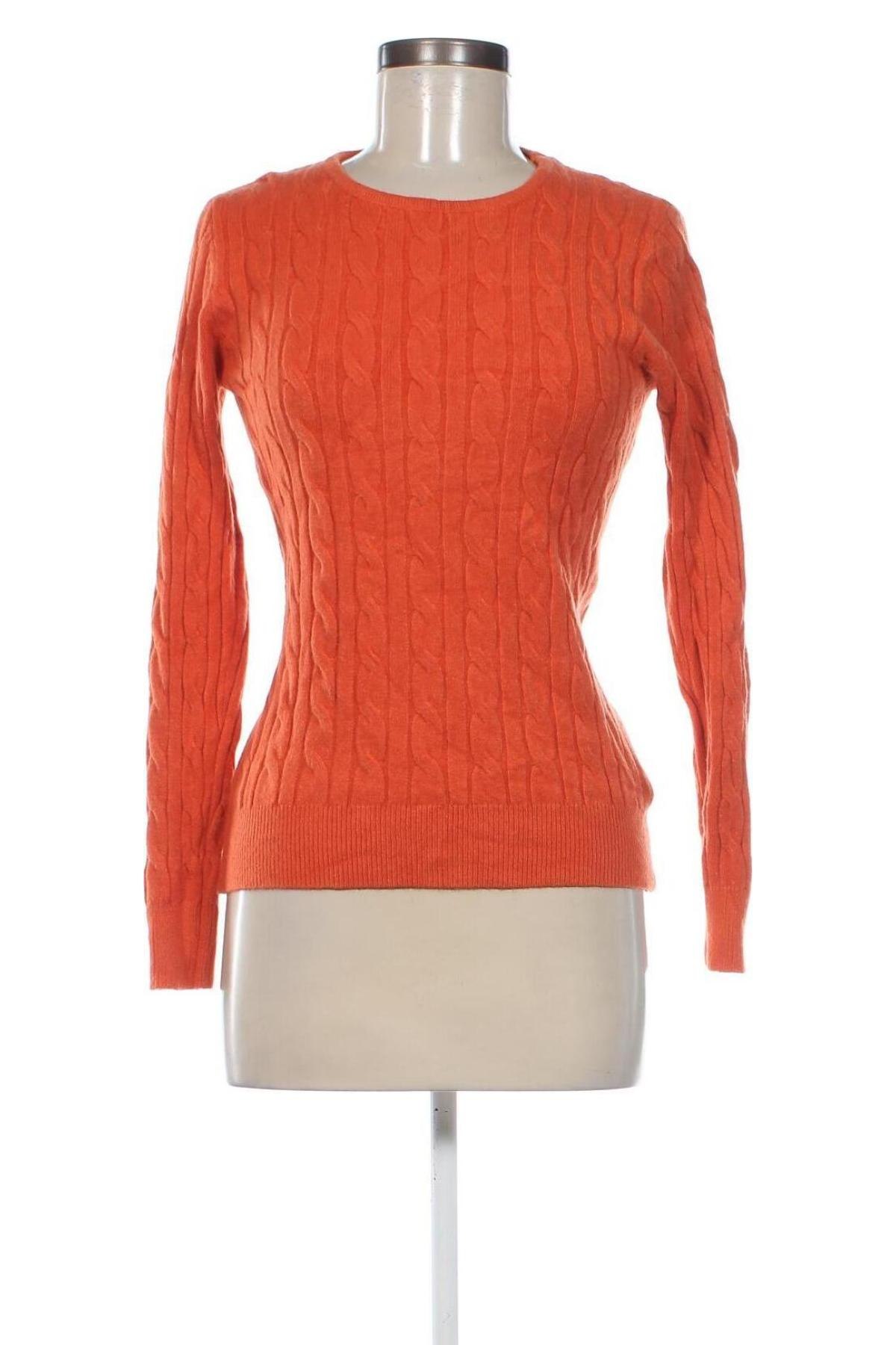 Damenpullover, Größe S, Farbe Orange, Preis 10,49 €