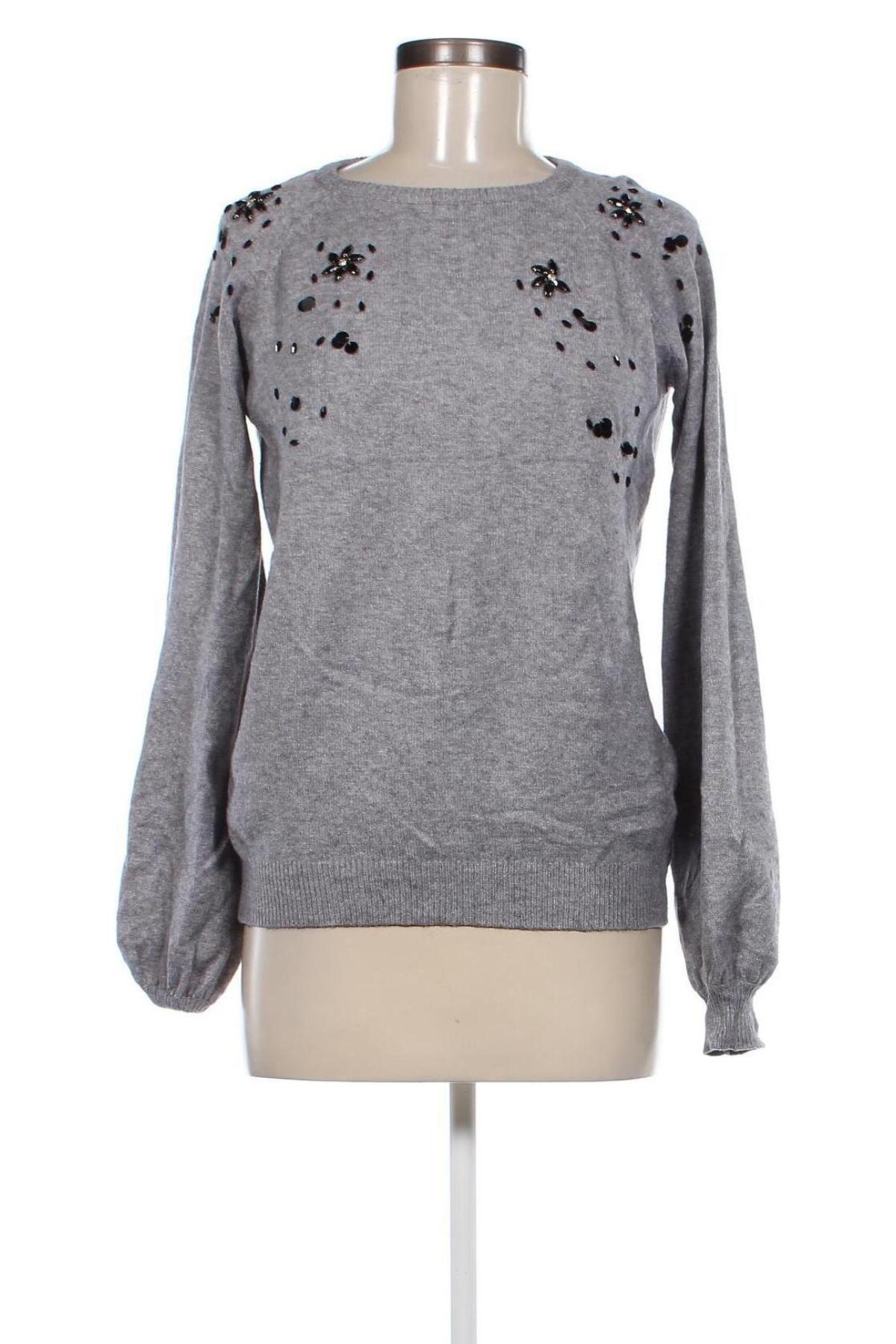 Damenpullover, Größe M, Farbe Grau, Preis 9,49 €