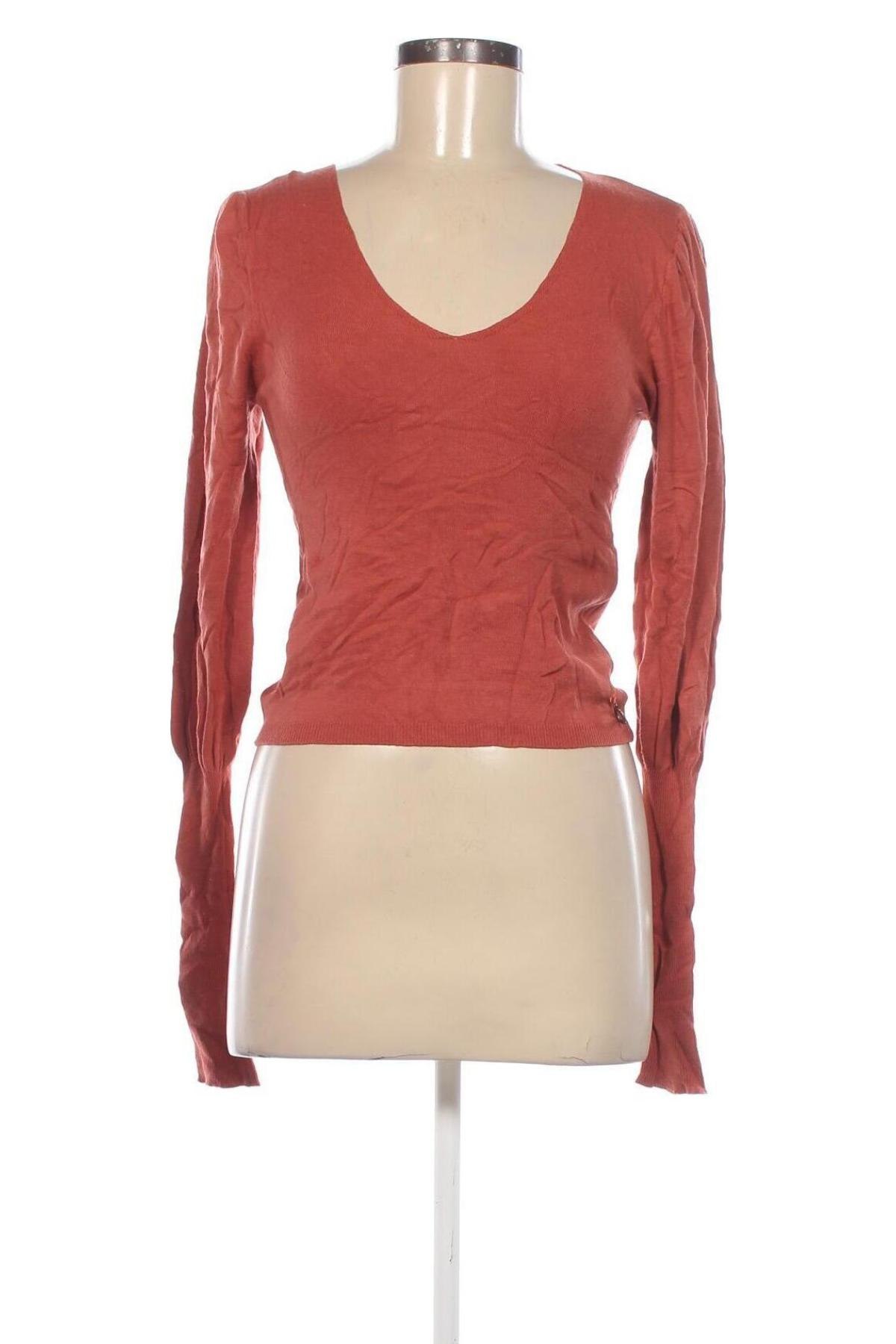 Damenpullover, Größe M, Farbe Orange, Preis € 10,49