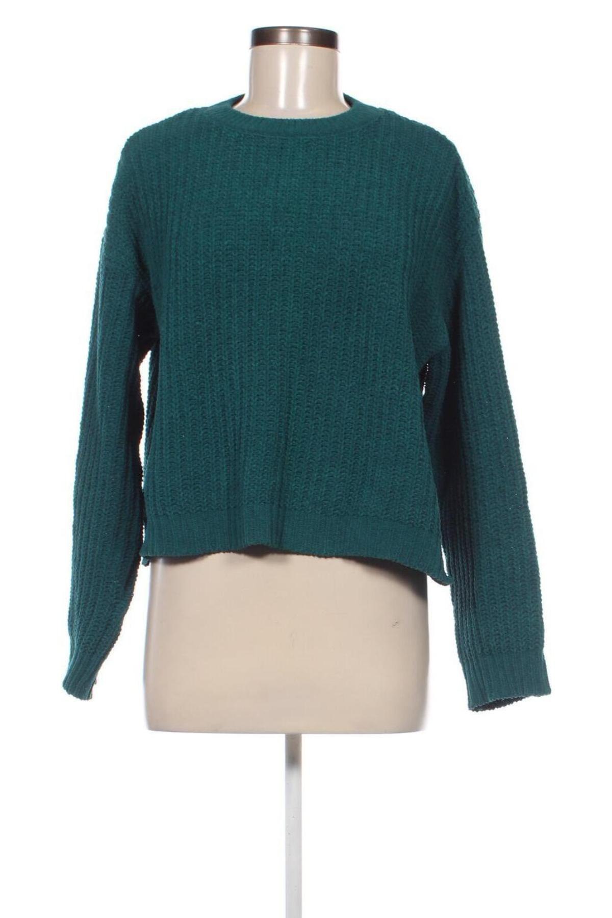 Damenpullover Bershka, Größe M, Farbe Grün, Preis € 20,29