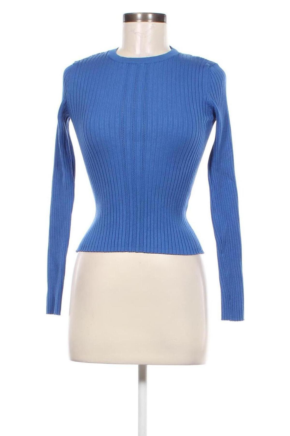 Damenpullover Bershka, Größe M, Farbe Blau, Preis 9,99 €