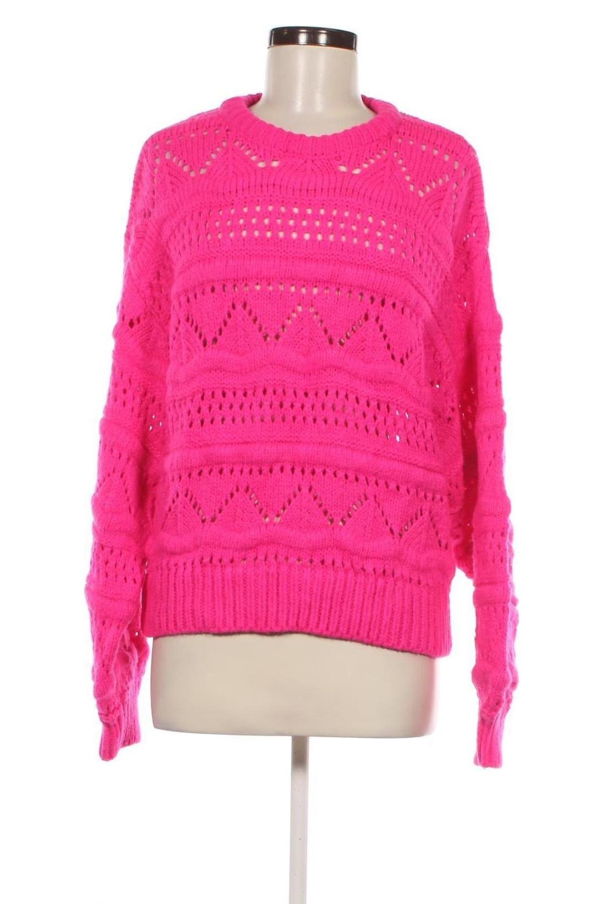 Damenpullover Bershka, Größe L, Farbe Rosa, Preis € 10,49