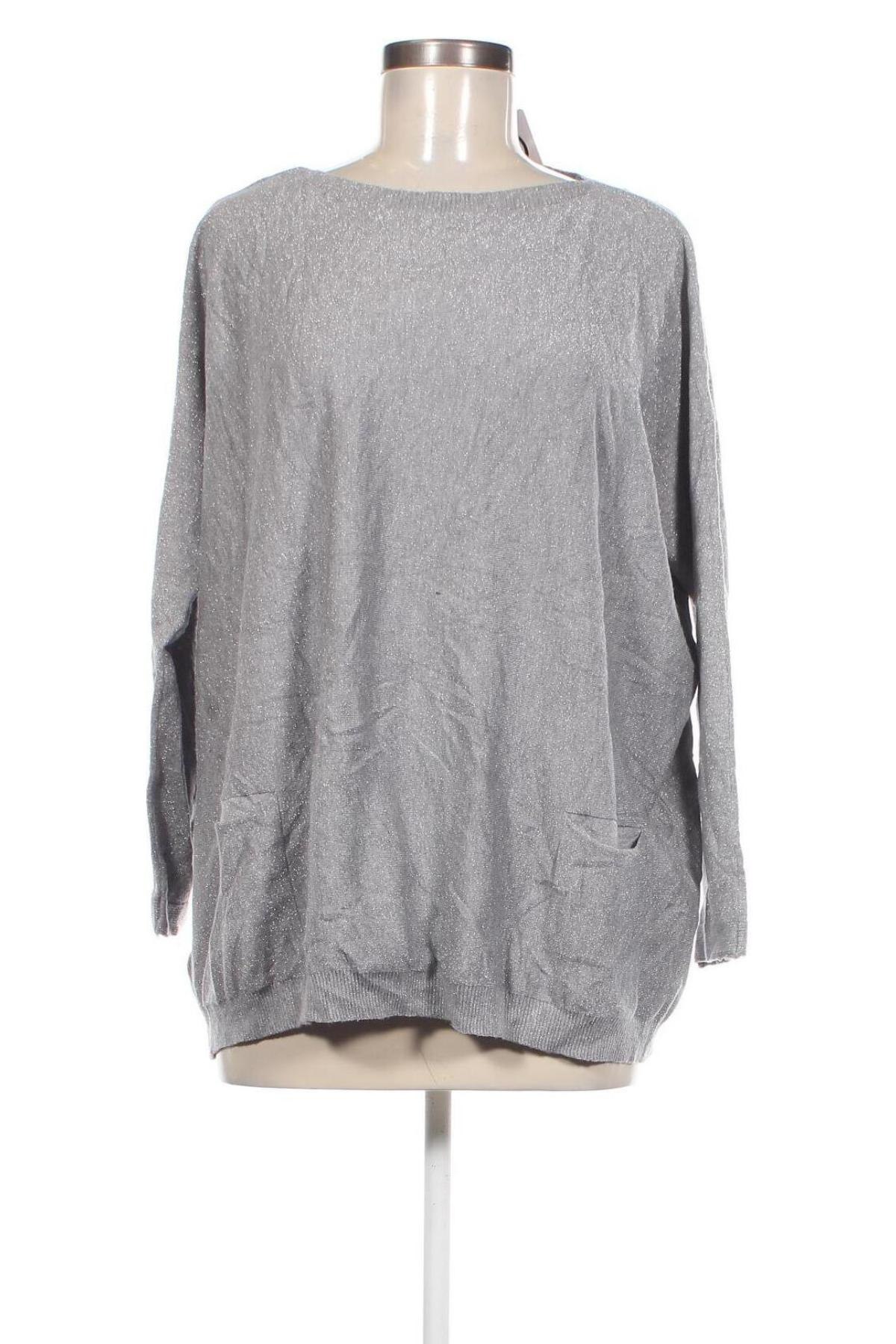 Damenpullover Bluoltre, Größe M, Farbe Grau, Preis € 9,49