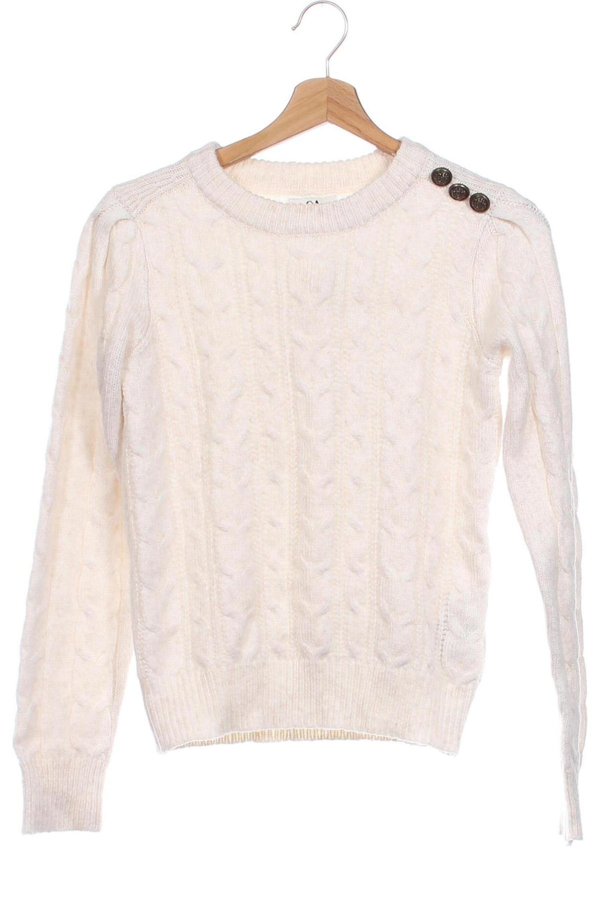 Damenpullover C&A, Größe XS, Farbe Beige, Preis 10,99 €