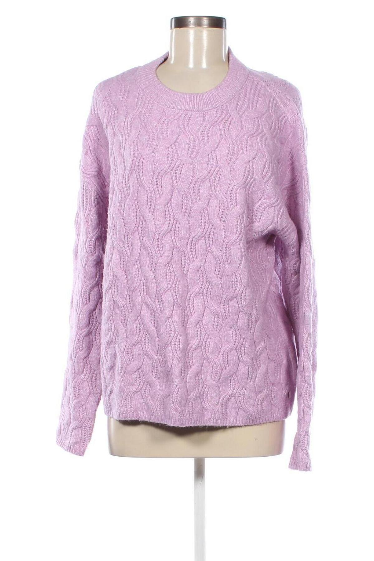 Damski sweter Cotton Club, Rozmiar L, Kolor Fioletowy, Cena 41,99 zł