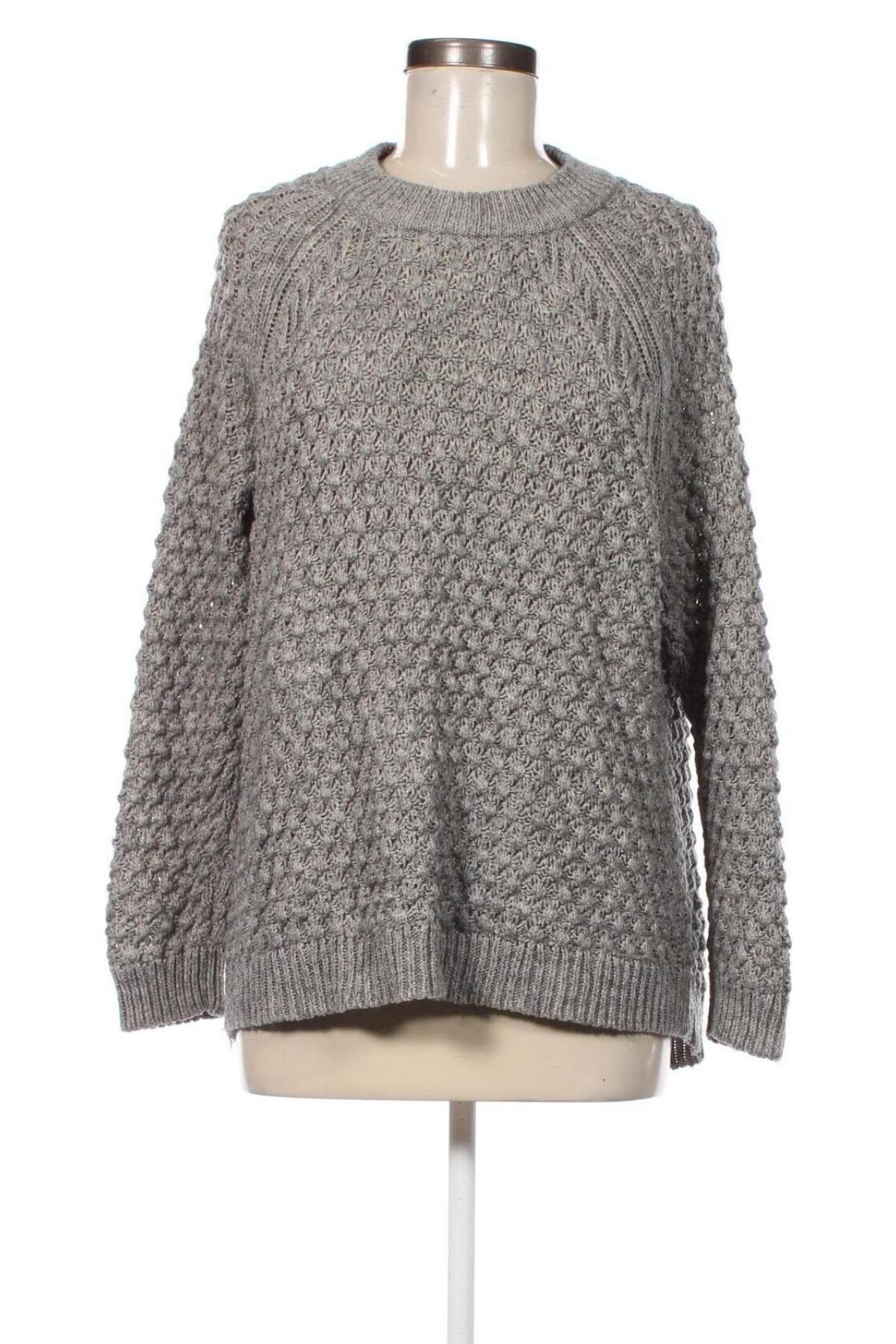 Damski sweter H&M, Rozmiar L, Kolor Szary, Cena 25,68 zł