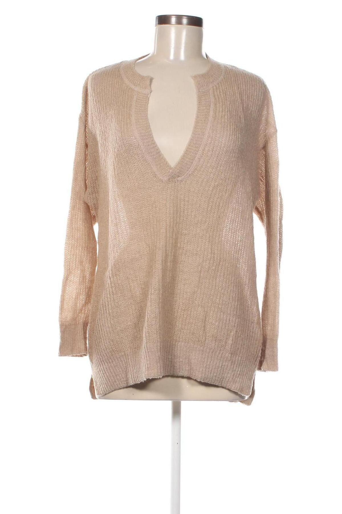 Damenpullover H&M L.O.G.G., Größe M, Farbe Beige, Preis € 10,99