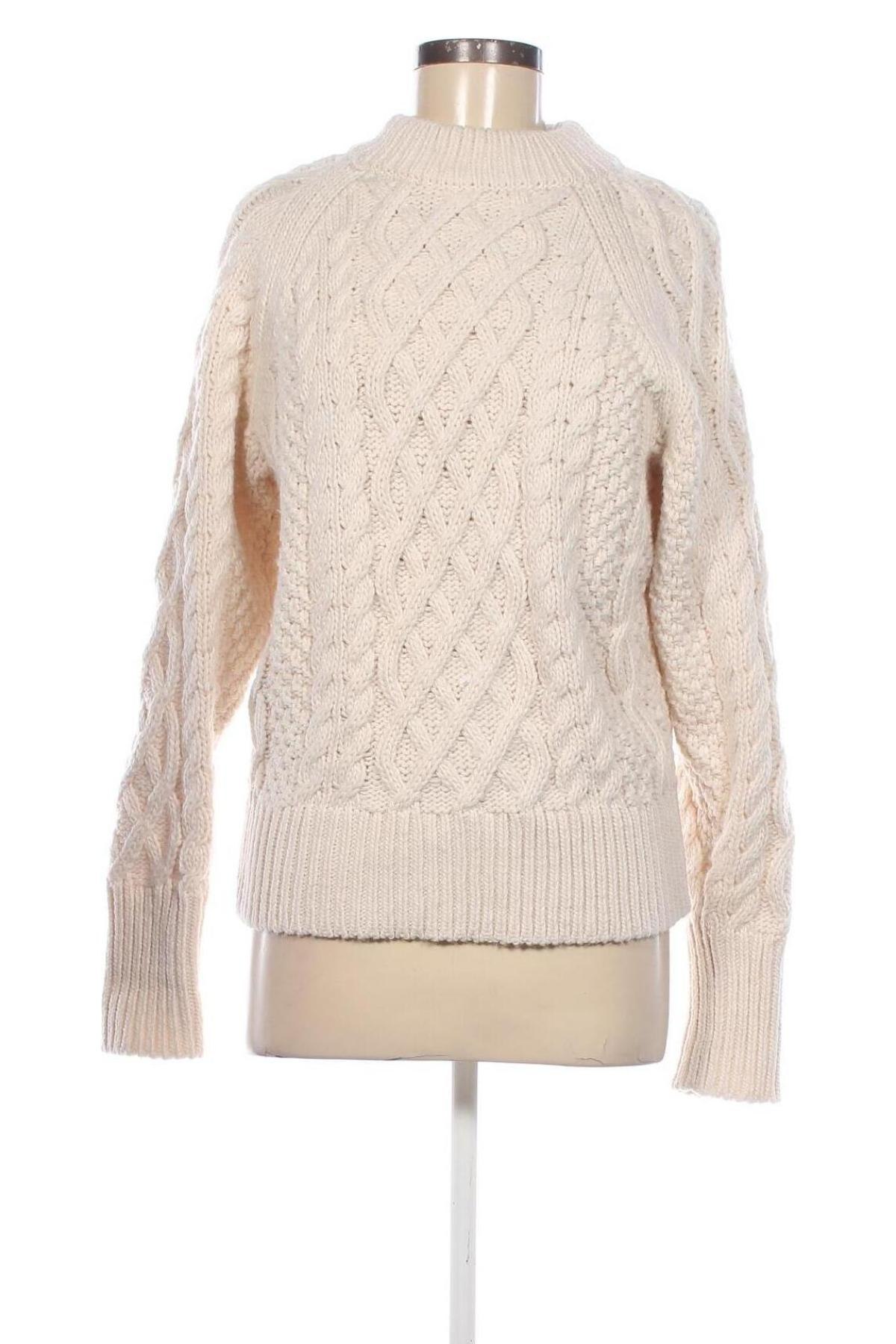 Damski sweter H&M Mama, Rozmiar S, Kolor ecru, Cena 51,99 zł