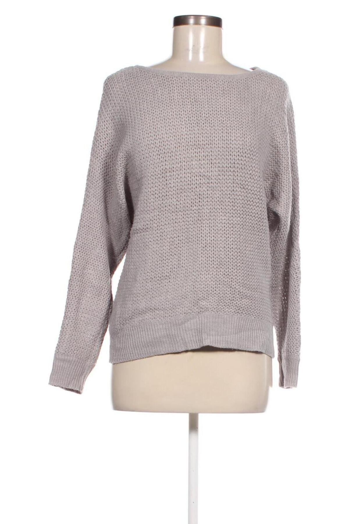 Damenpullover Jacqueline De Yong, Größe L, Farbe Grau, Preis 9,49 €