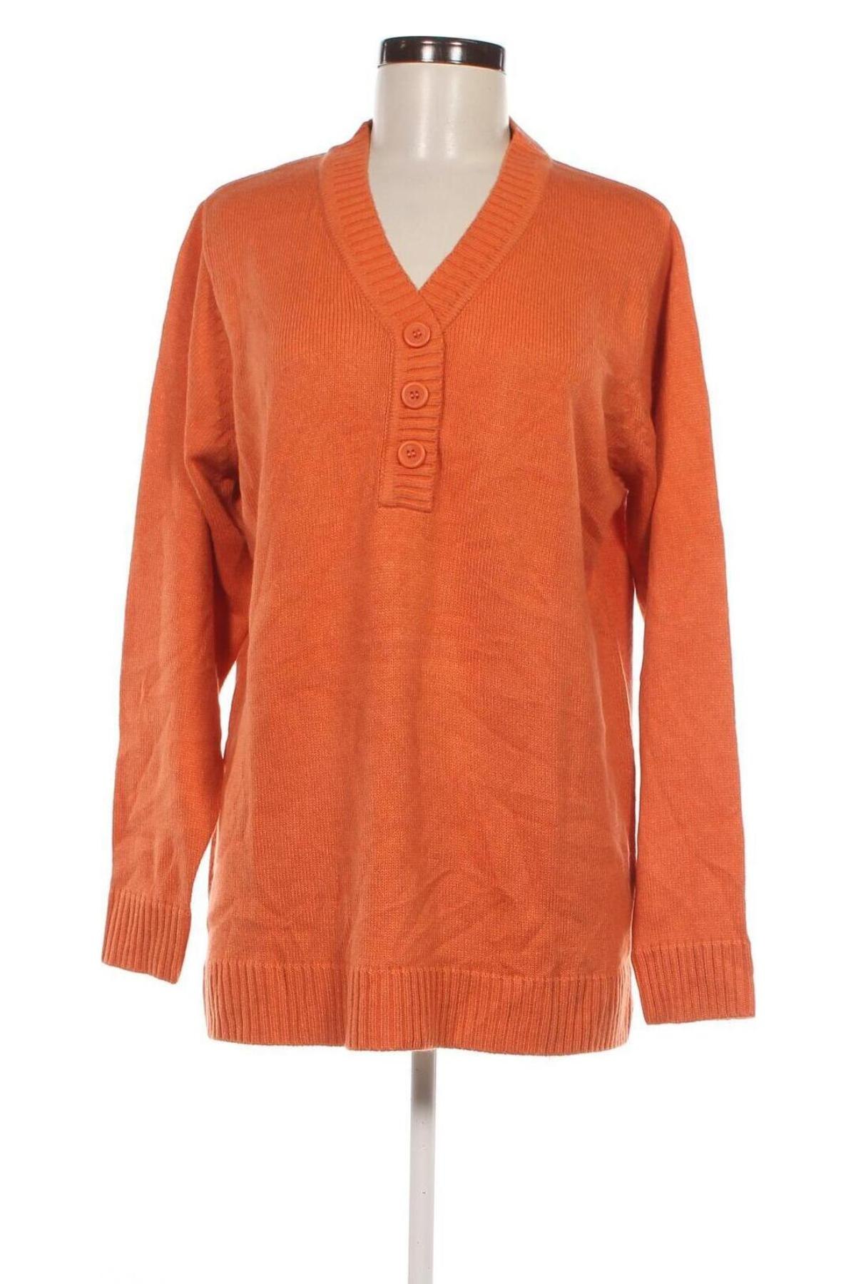 Damenpullover Lady's, Größe XL, Farbe Orange, Preis € 17,99