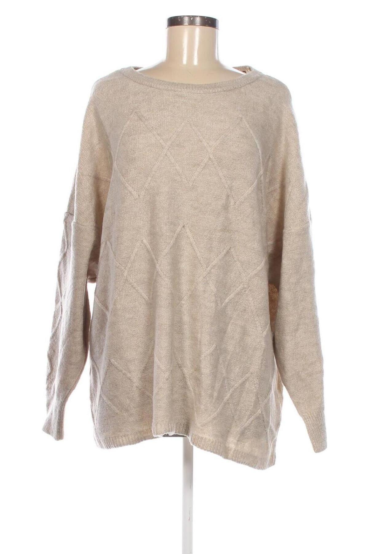 Damenpullover Laura Torelli, Größe XL, Farbe Beige, Preis € 11,49