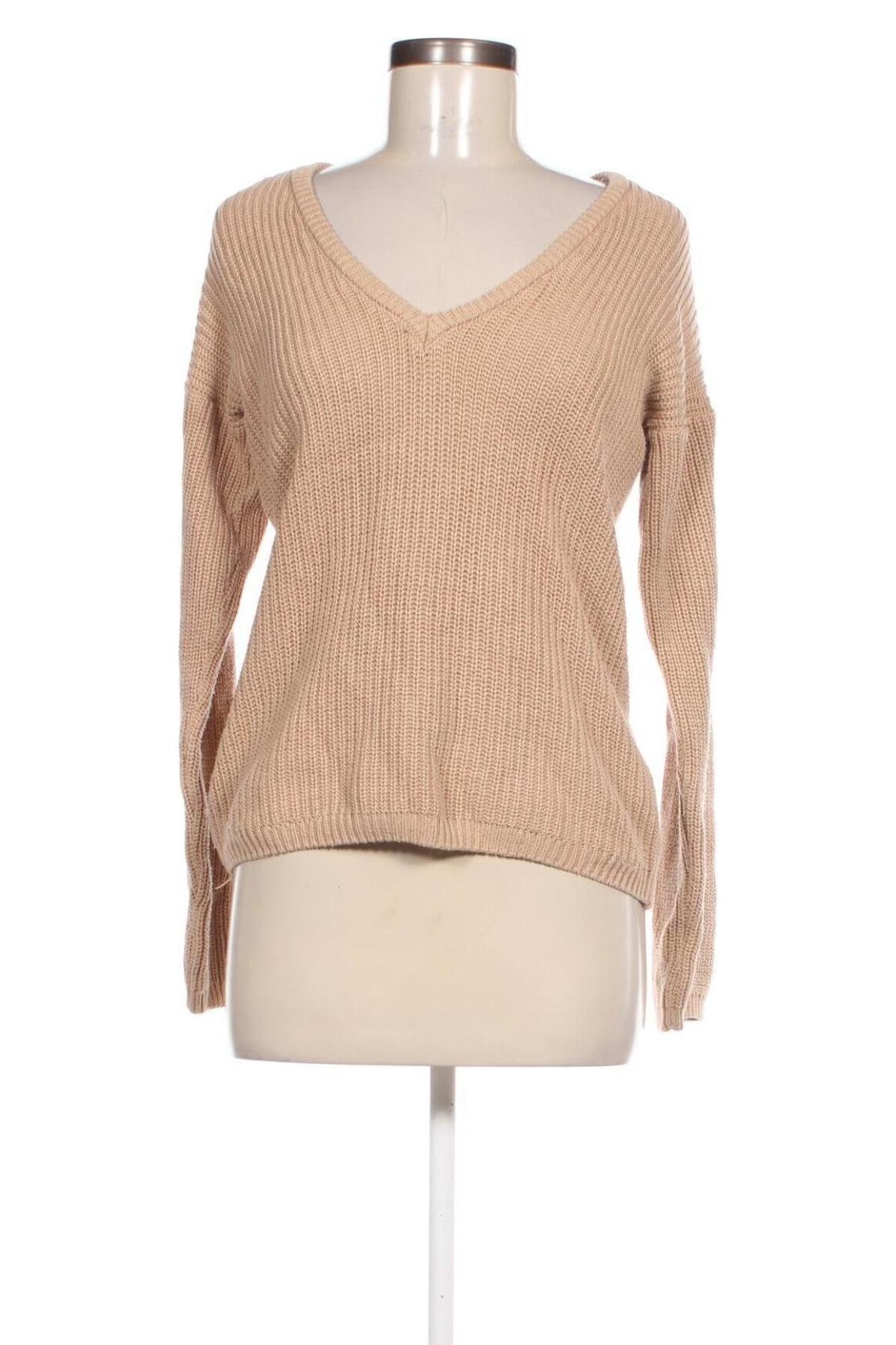 Damenpullover NA-KD, Größe XS, Farbe Braun, Preis 8,99 €