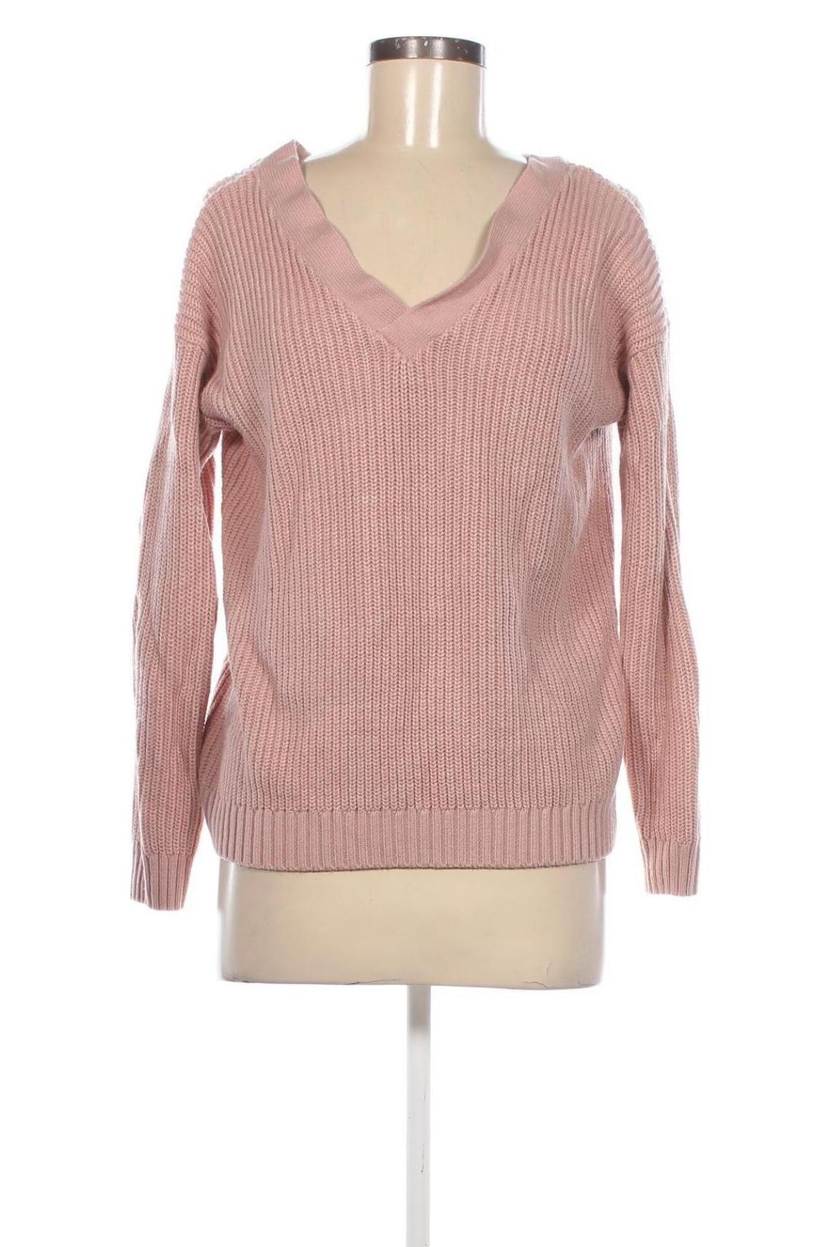 Damenpullover New Look, Größe M, Farbe Aschrosa, Preis € 10,49