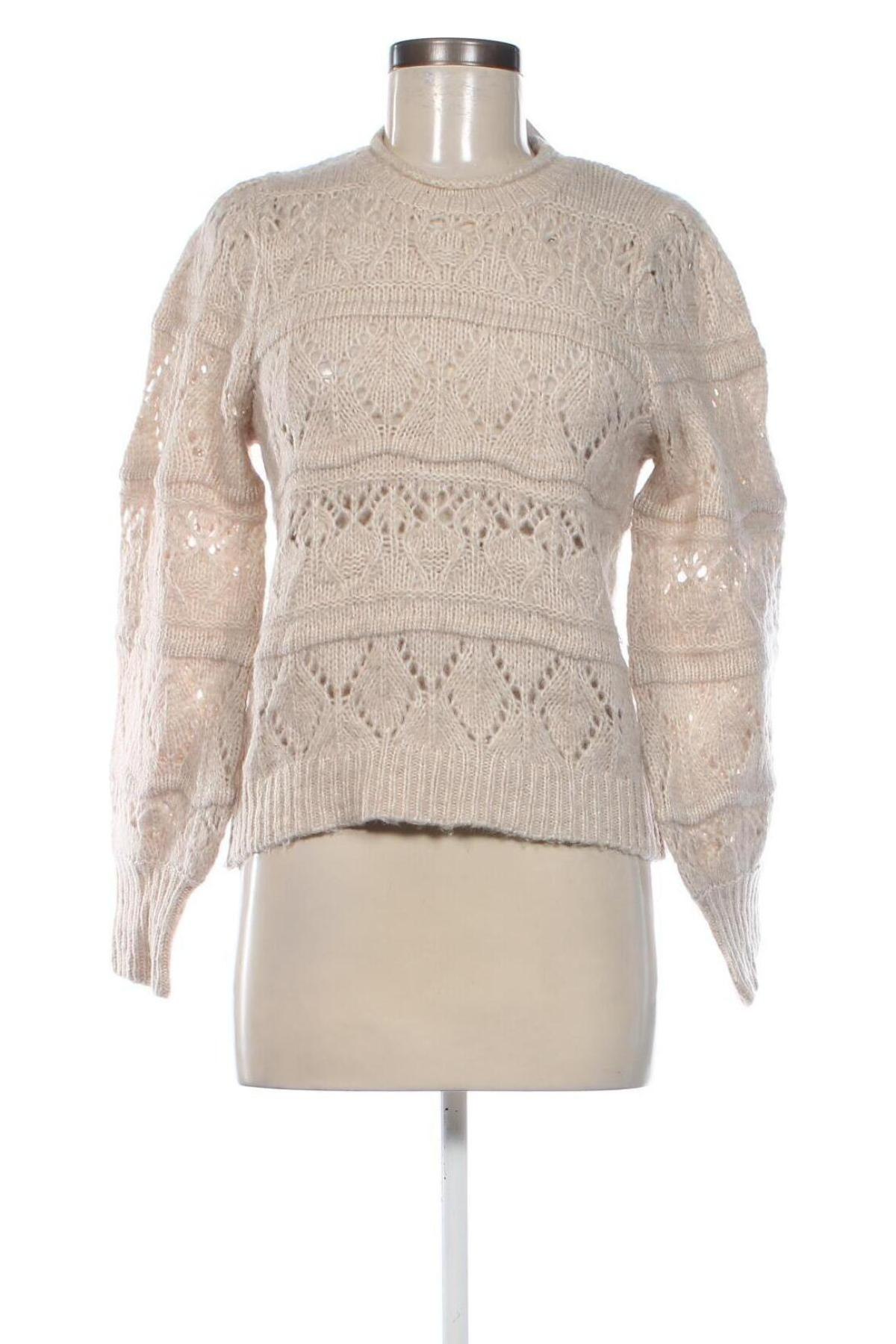 Damenpullover Object, Größe S, Farbe Beige, Preis € 13,49