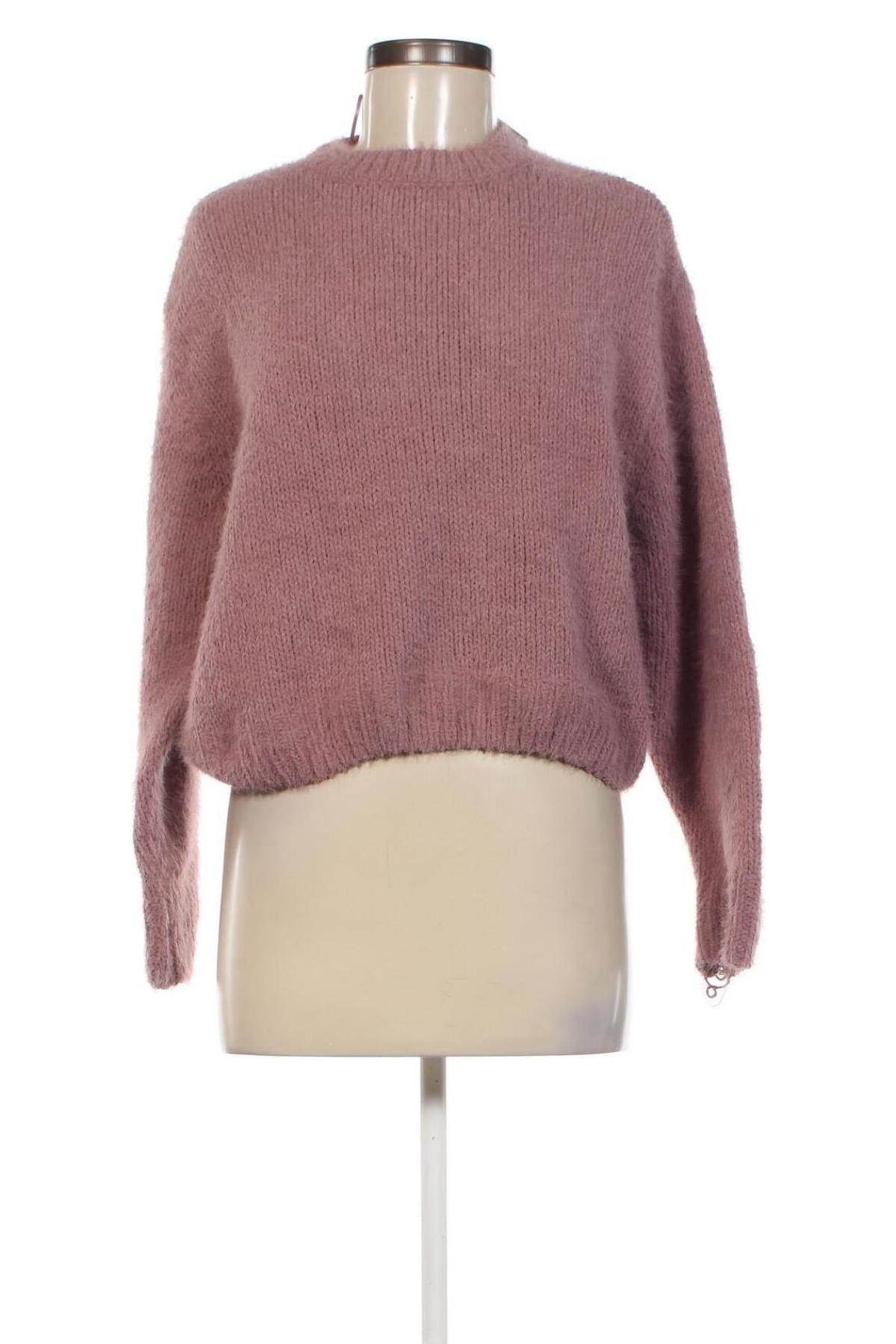 Damski sweter Pull&Bear, Rozmiar S, Kolor Fioletowy, Cena 46,99 zł