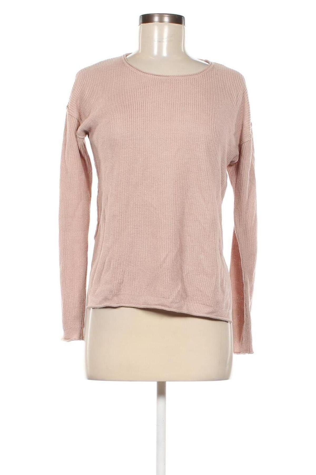 Damski sweter Pull&Bear, Rozmiar S, Kolor Popielaty róż, Cena 37,99 zł