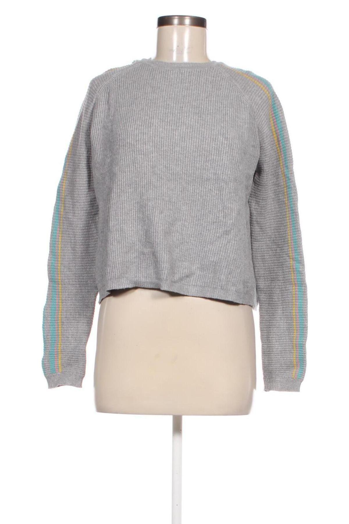 Damenpullover Pull&Bear, Größe L, Farbe Grau, Preis 11,49 €