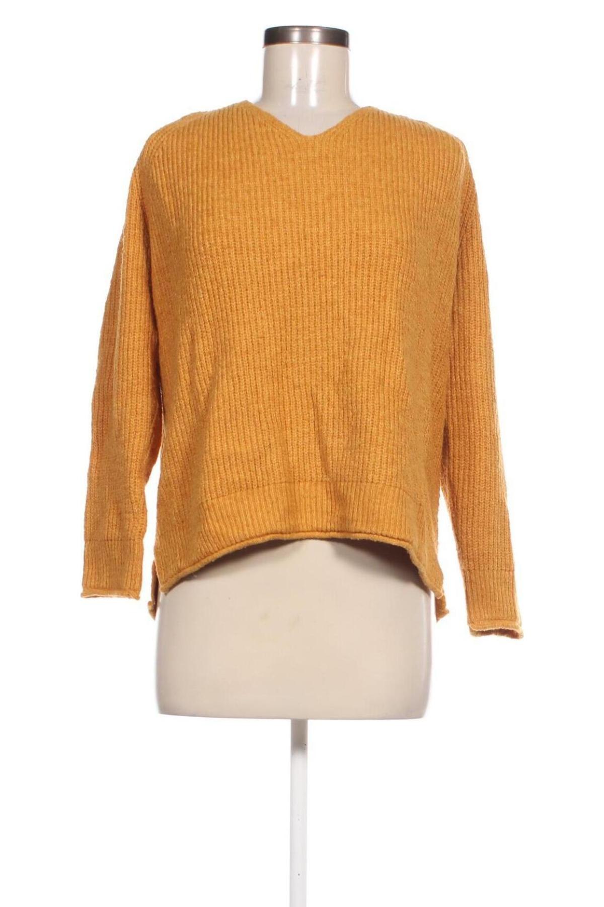 Damski sweter Stradivarius, Rozmiar S, Kolor Żółty, Cena 46,99 zł