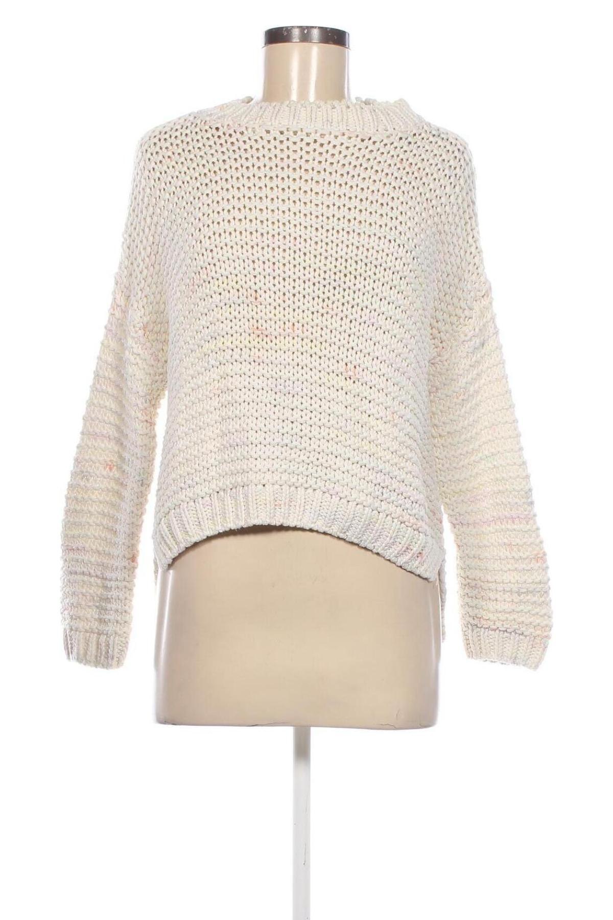 Damski sweter Stradivarius, Rozmiar S, Kolor ecru, Cena 46,99 zł