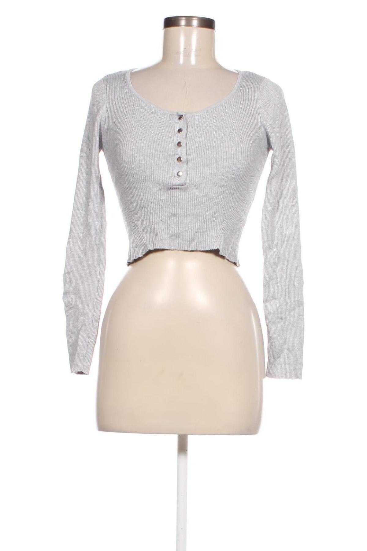 Damenpullover Stradivarius, Größe S, Farbe Grau, Preis € 9,49