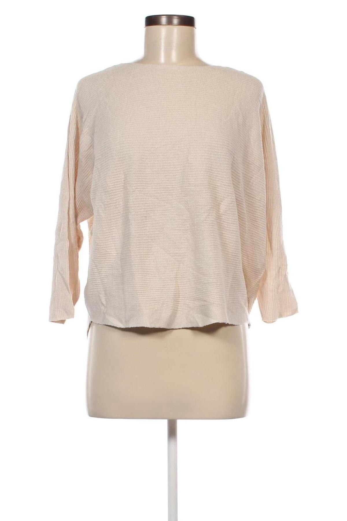 Damenpullover Takko Fashion, Größe M, Farbe Beige, Preis 10,49 €