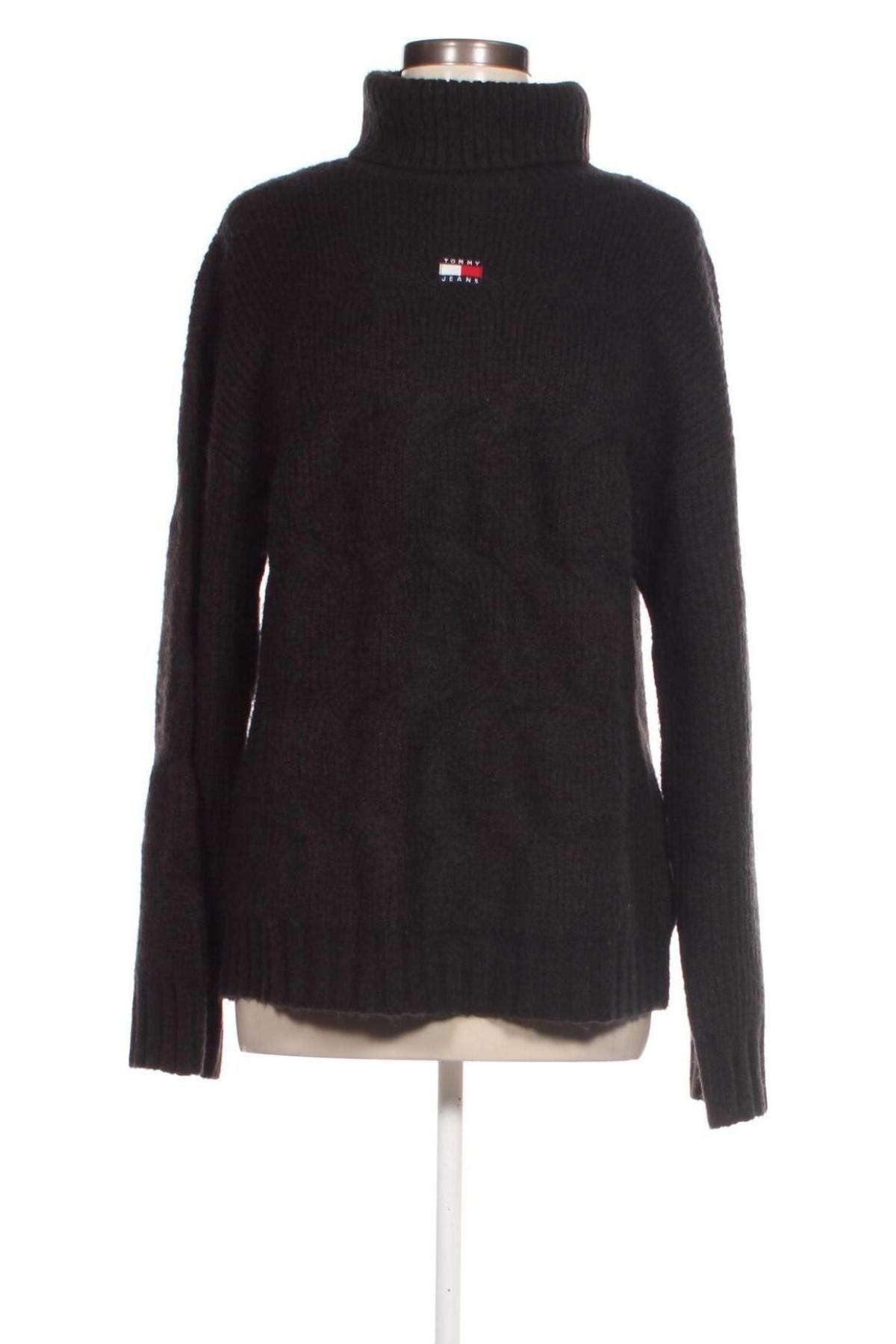 Damenpullover Tommy Jeans, Größe M, Farbe Schwarz, Preis € 138,99