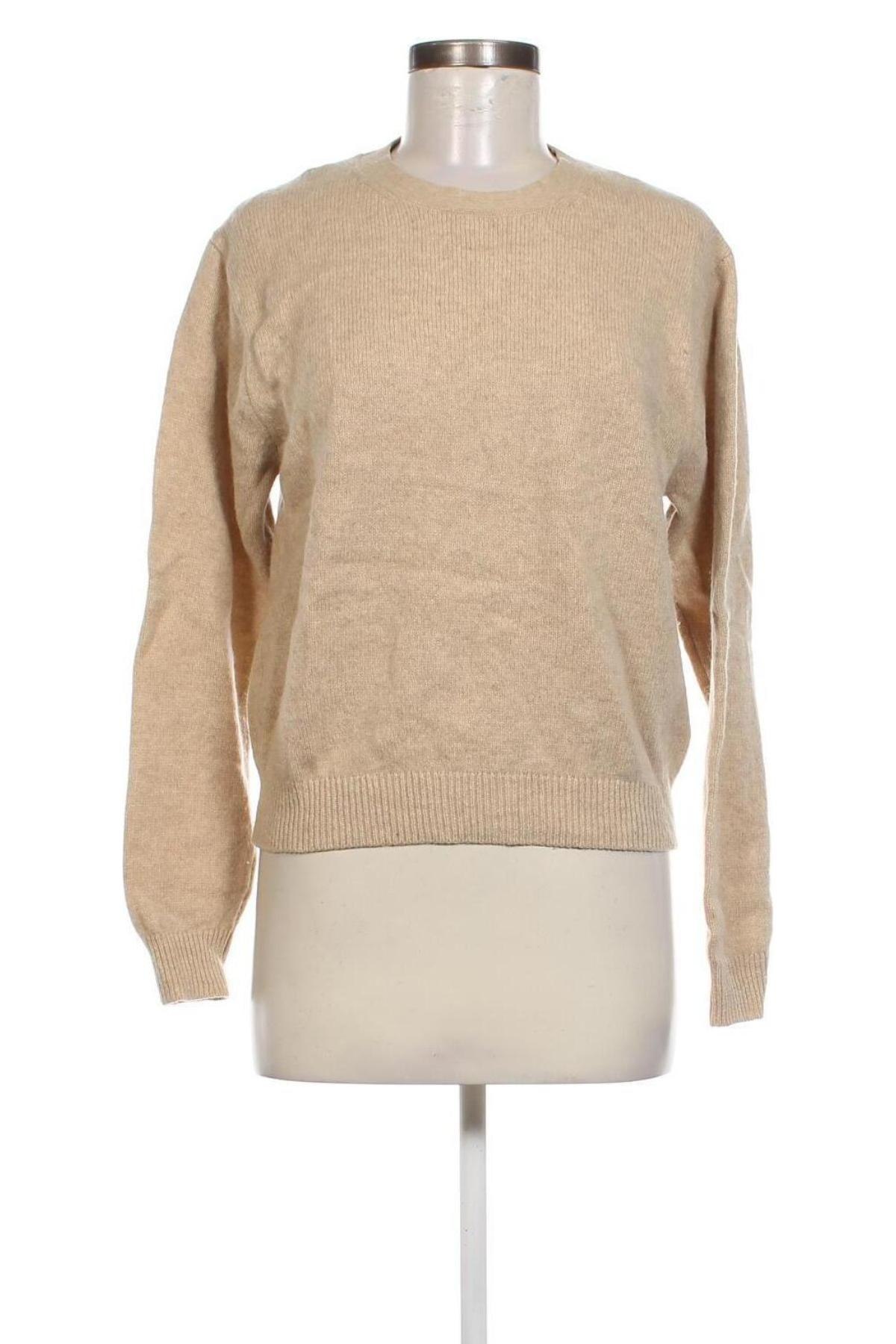 Damenpullover Uniqlo, Größe S, Farbe Beige, Preis 15,99 €