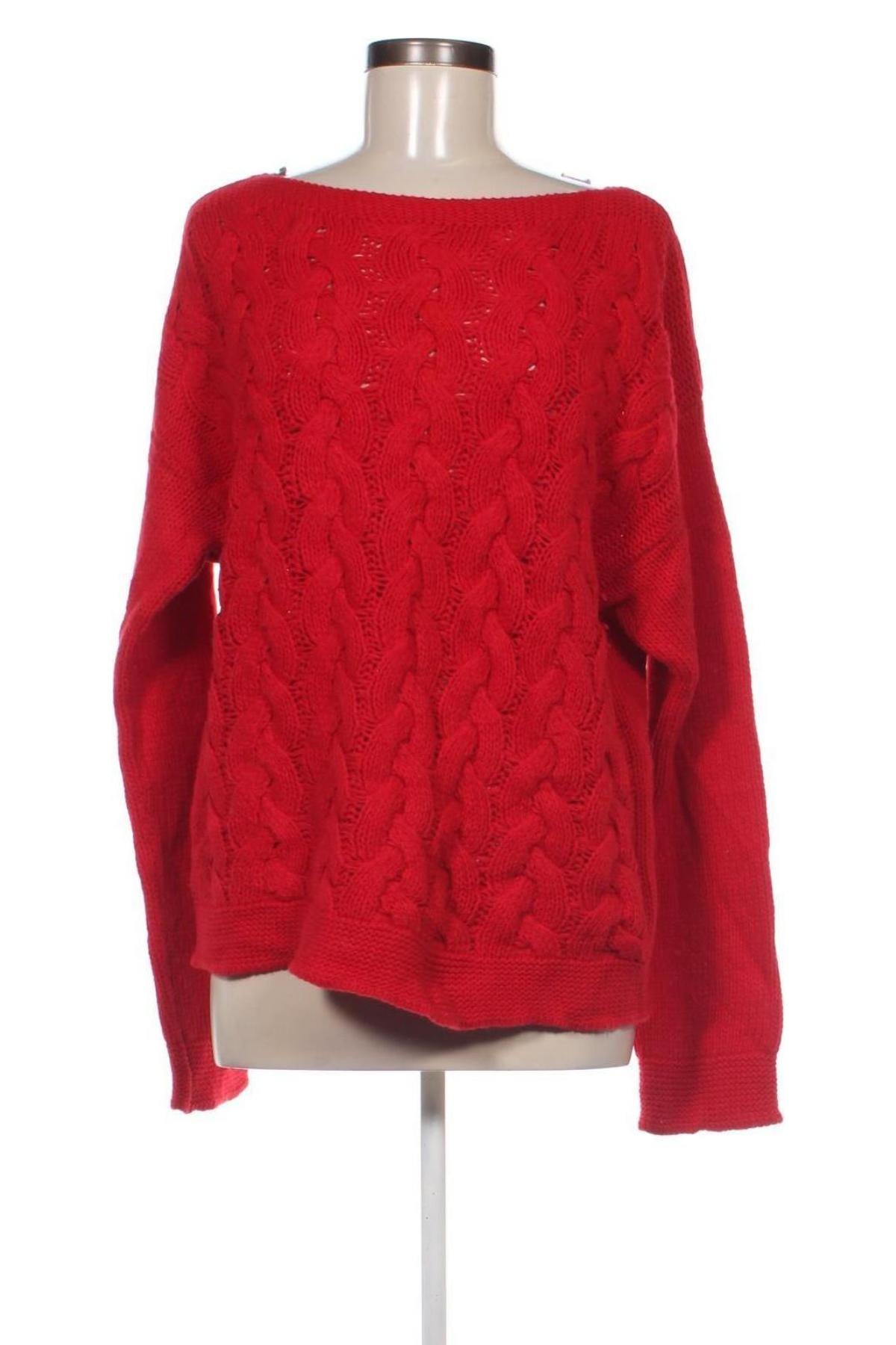 Damenpullover United Colors Of Benetton, Größe M, Farbe Rot, Preis € 13,49