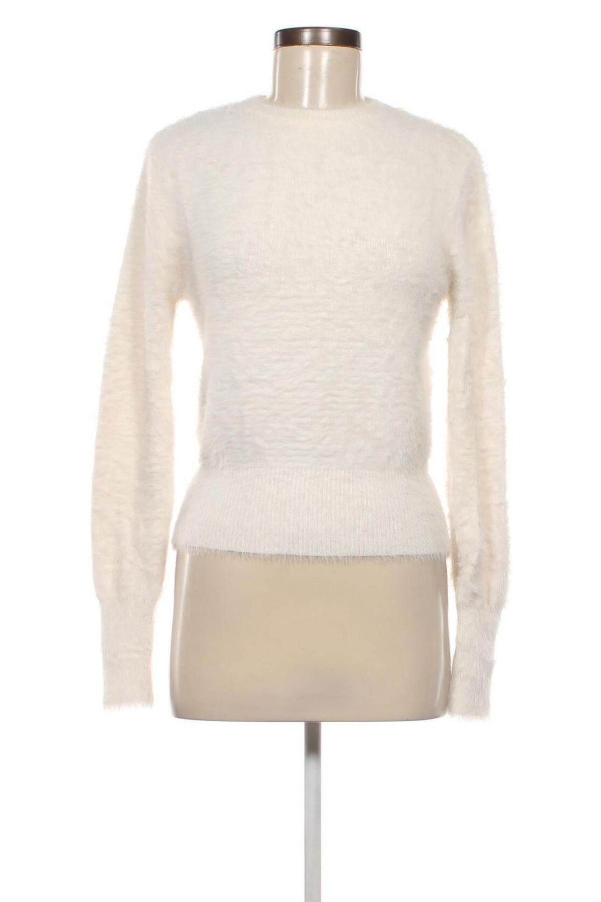 Damenpullover Zara, Größe M, Farbe Weiß, Preis 18,99 €