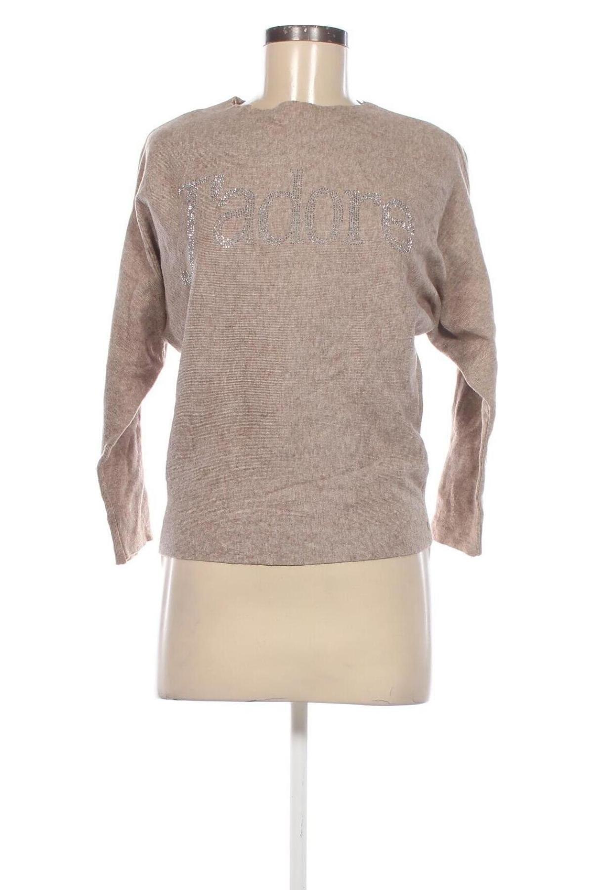 Damenpullover Zeva, Größe M, Farbe Beige, Preis 9,49 €