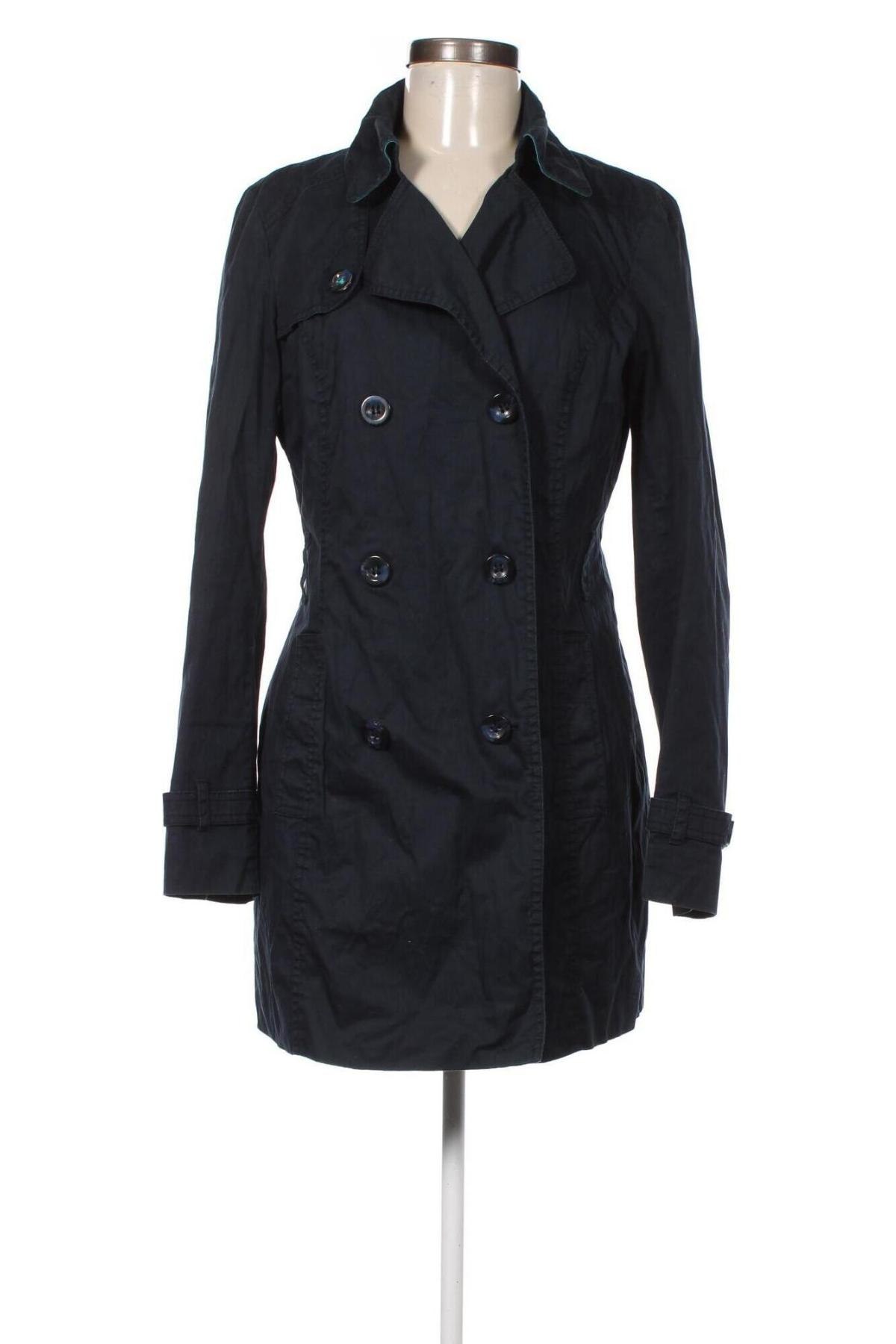 Damen Trenchcoat Esprit, Größe M, Farbe Blau, Preis 34,99 €