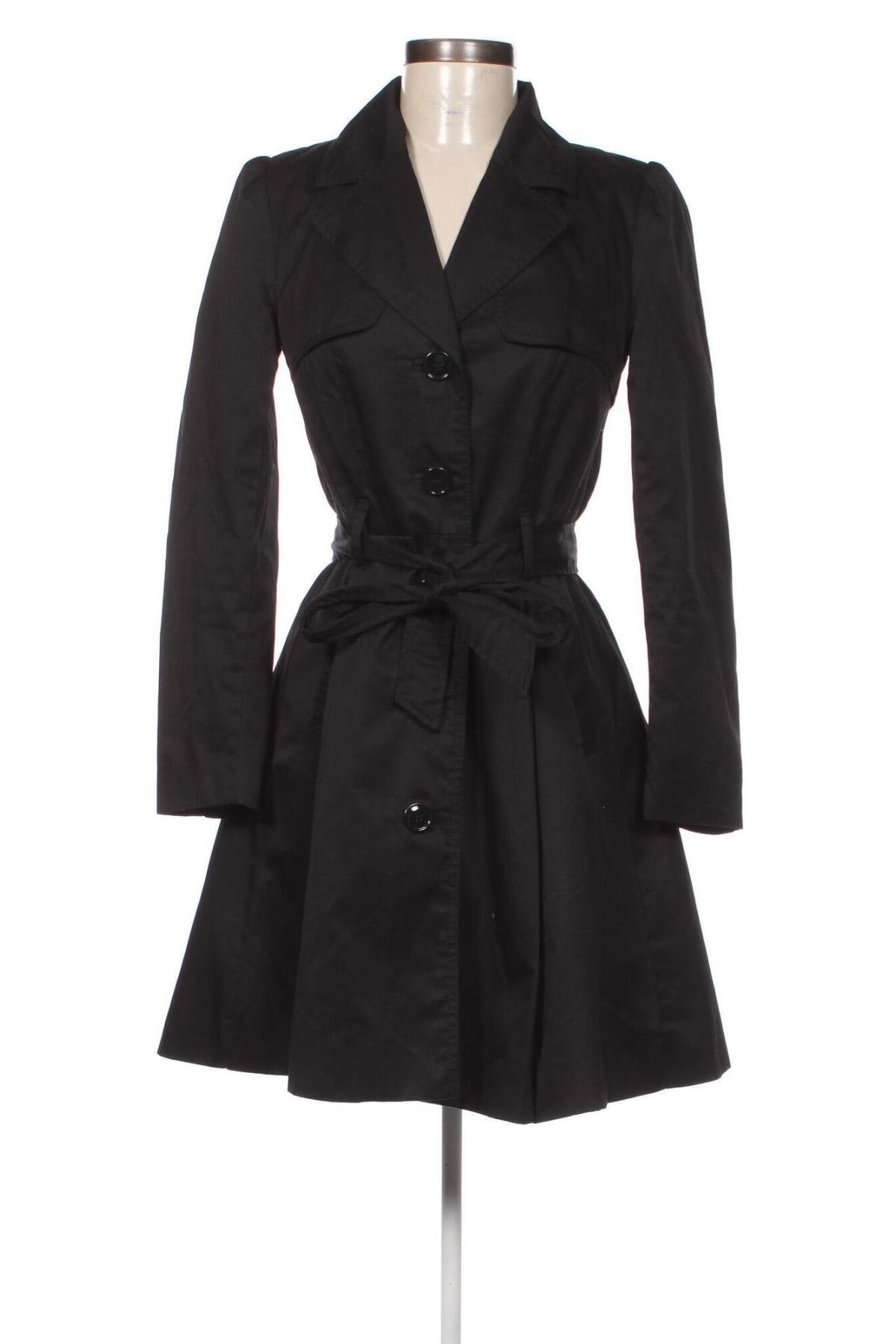 Damen Trenchcoat H&M, Größe S, Farbe Schwarz, Preis 24,99 €