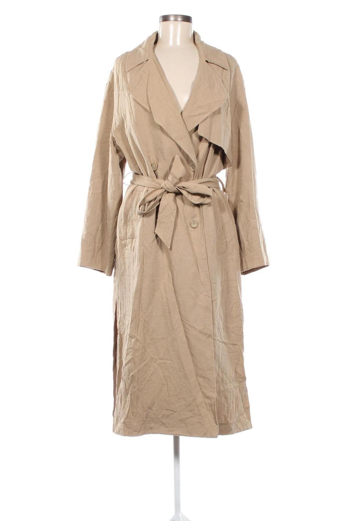 Damen Trench Coat H&M, Größe S, Farbe Braun, Preis € 14,99