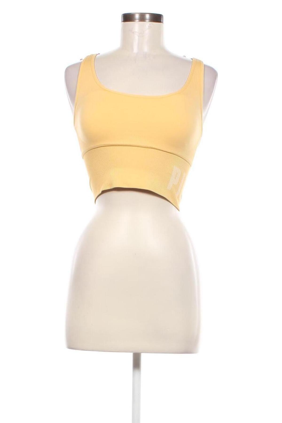 Damen Sporttop, Größe S, Farbe Gelb, Preis 3,99 €