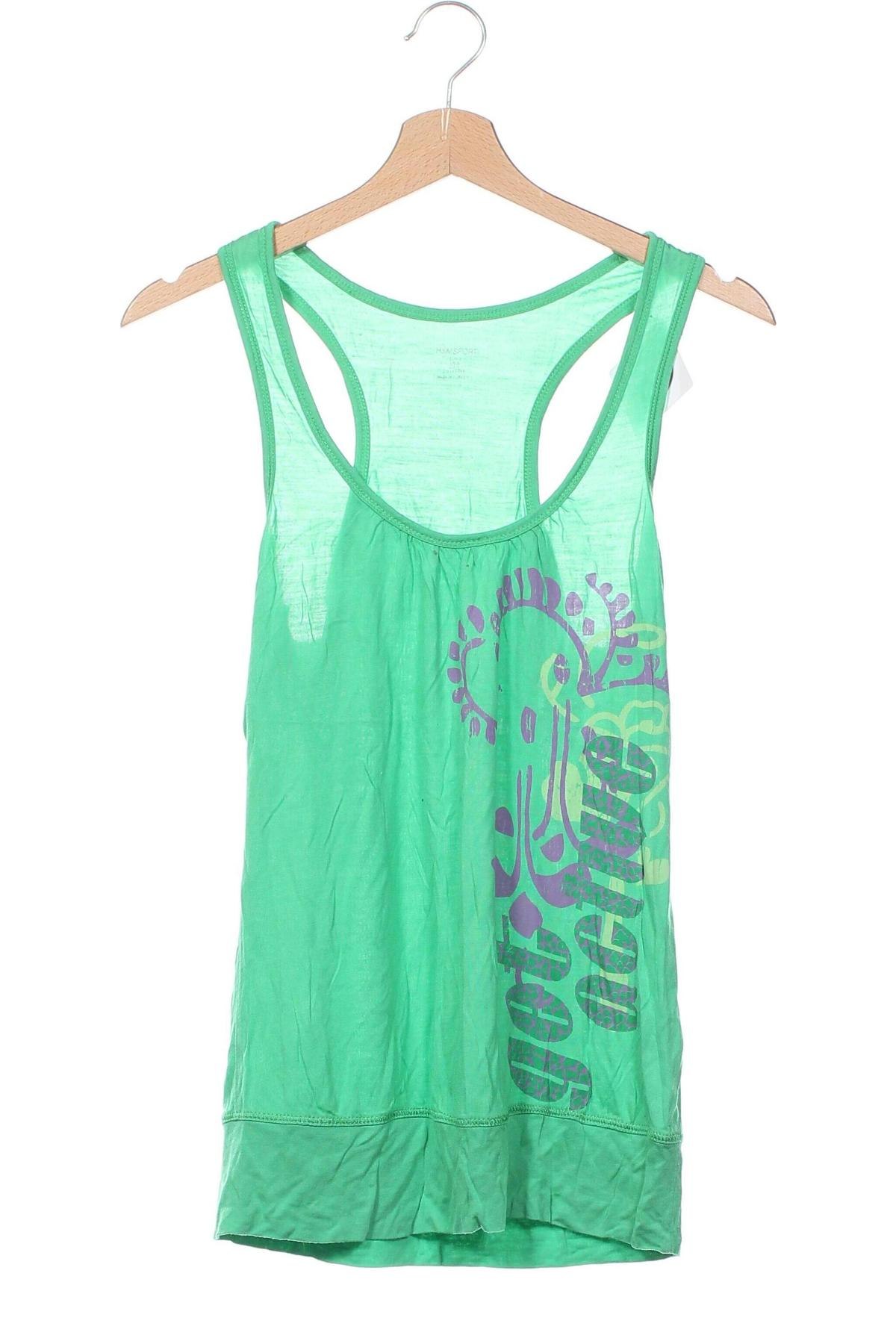 Top sport de damă. H&M Sport, Mărime S, Culoare Verde, Preț 39,90 Lei