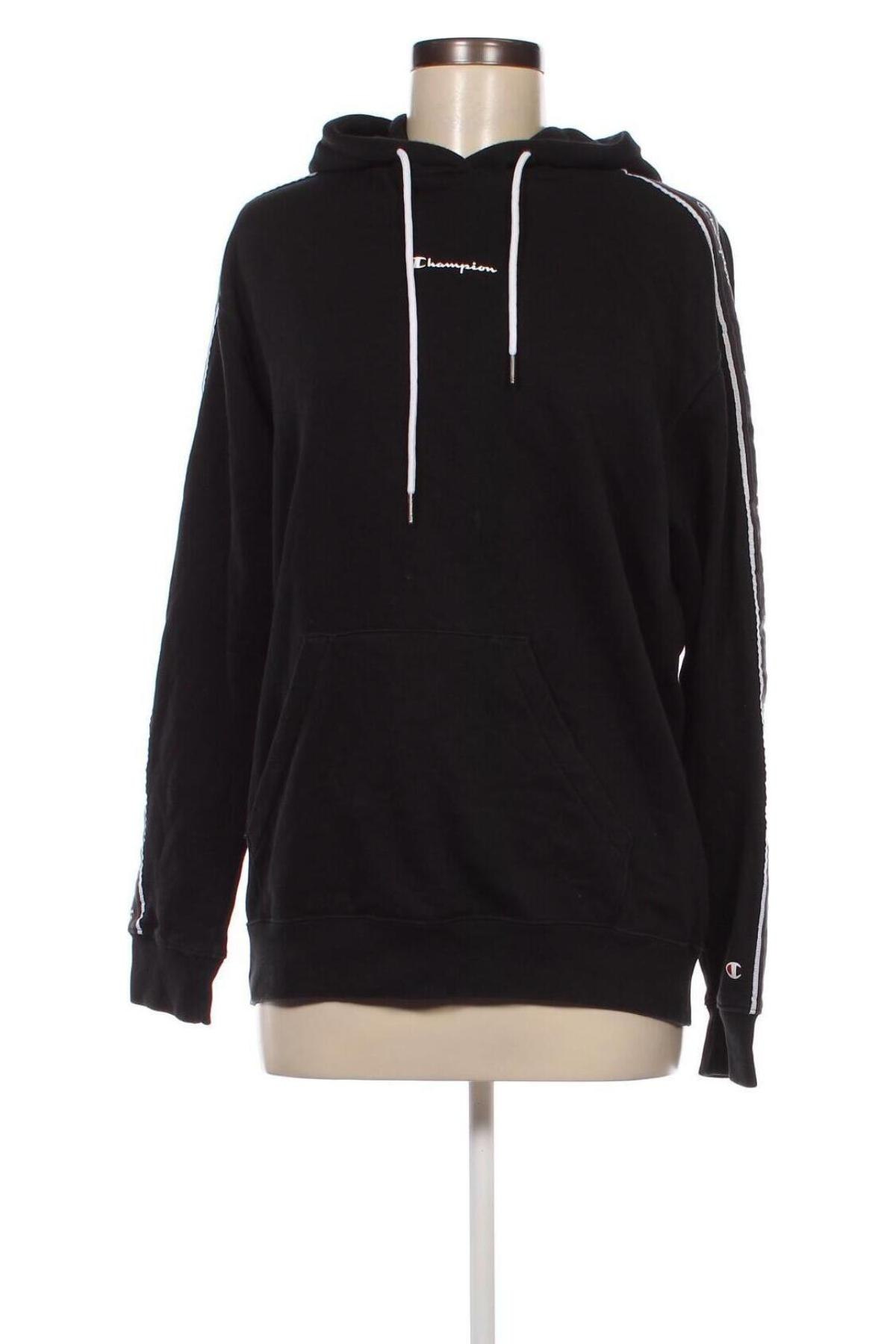 Damen Sweatshirt Champion, Größe S, Farbe Schwarz, Preis 14,99 €