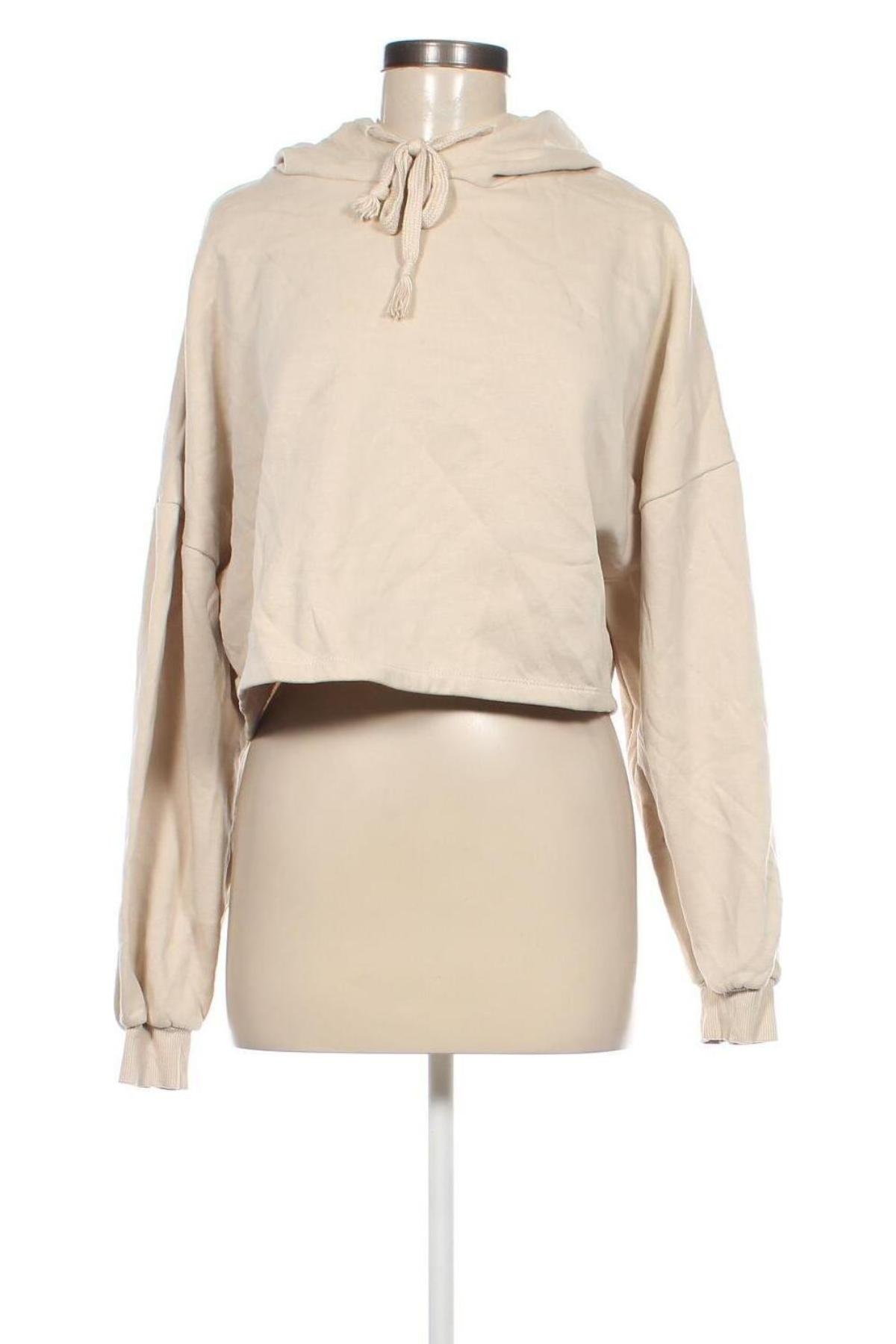 Damen Sweatshirt Gina Tricot, Größe L, Farbe Beige, Preis 13,99 €